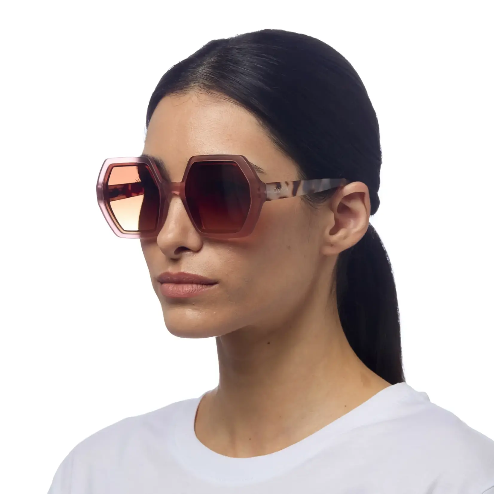 OKKIA Lunettes soleil Emma - Rose Havana
