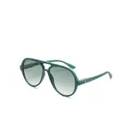 OKKIA Lunettes soleil unisexe-  Alessio  - Vert sauge