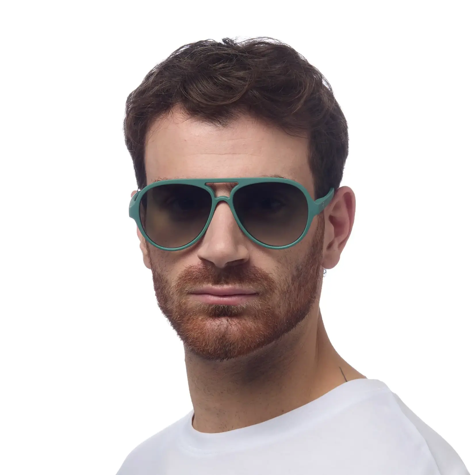 OKKIA Lunettes soleil unisexe-  Alessio  - Vert sauge