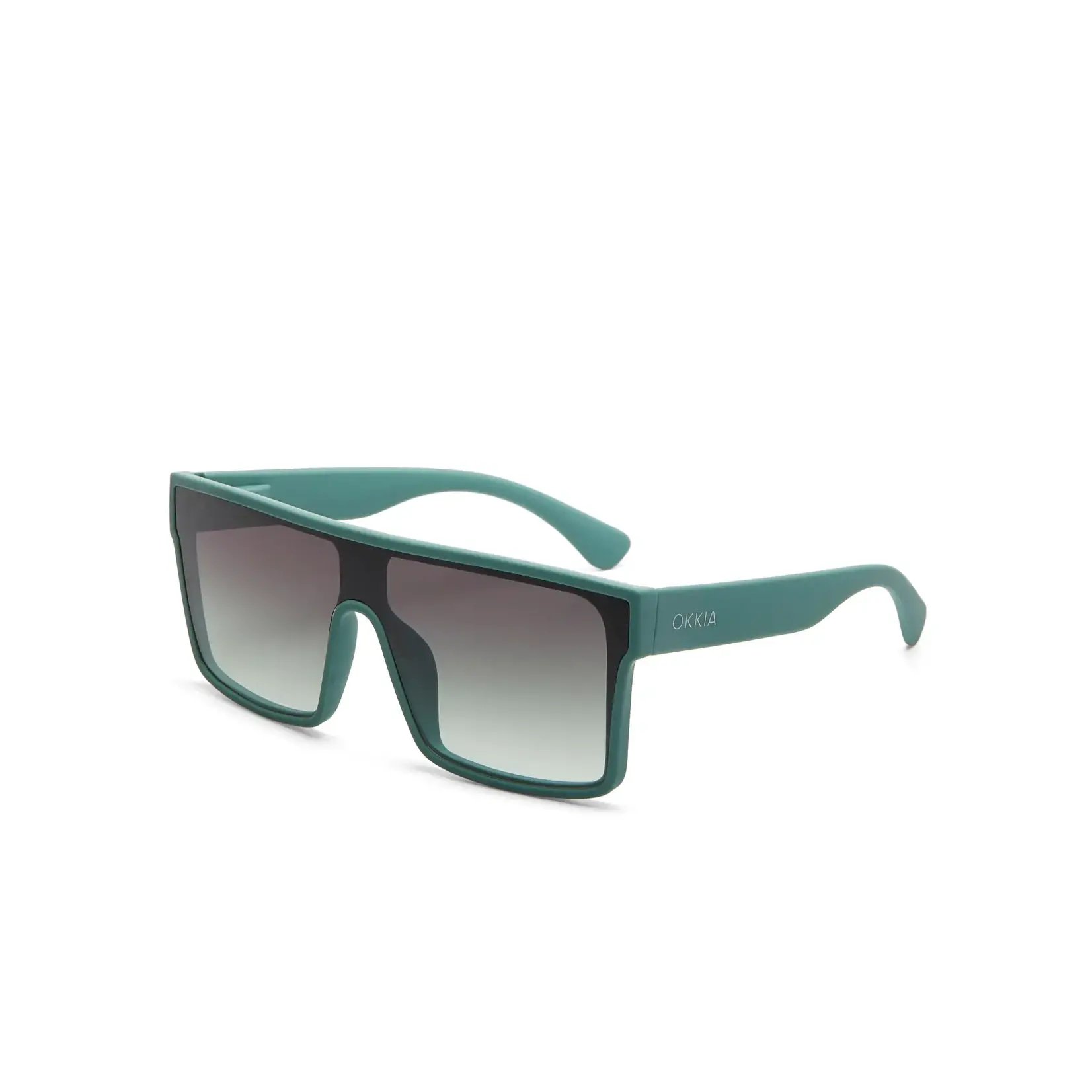 OKKIA Lunettes soleil unisexe- Tokyo - Vert sauge