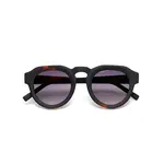 OKKIA Lunettes soleil unisexe -Zeno -Noire avec 3 pois