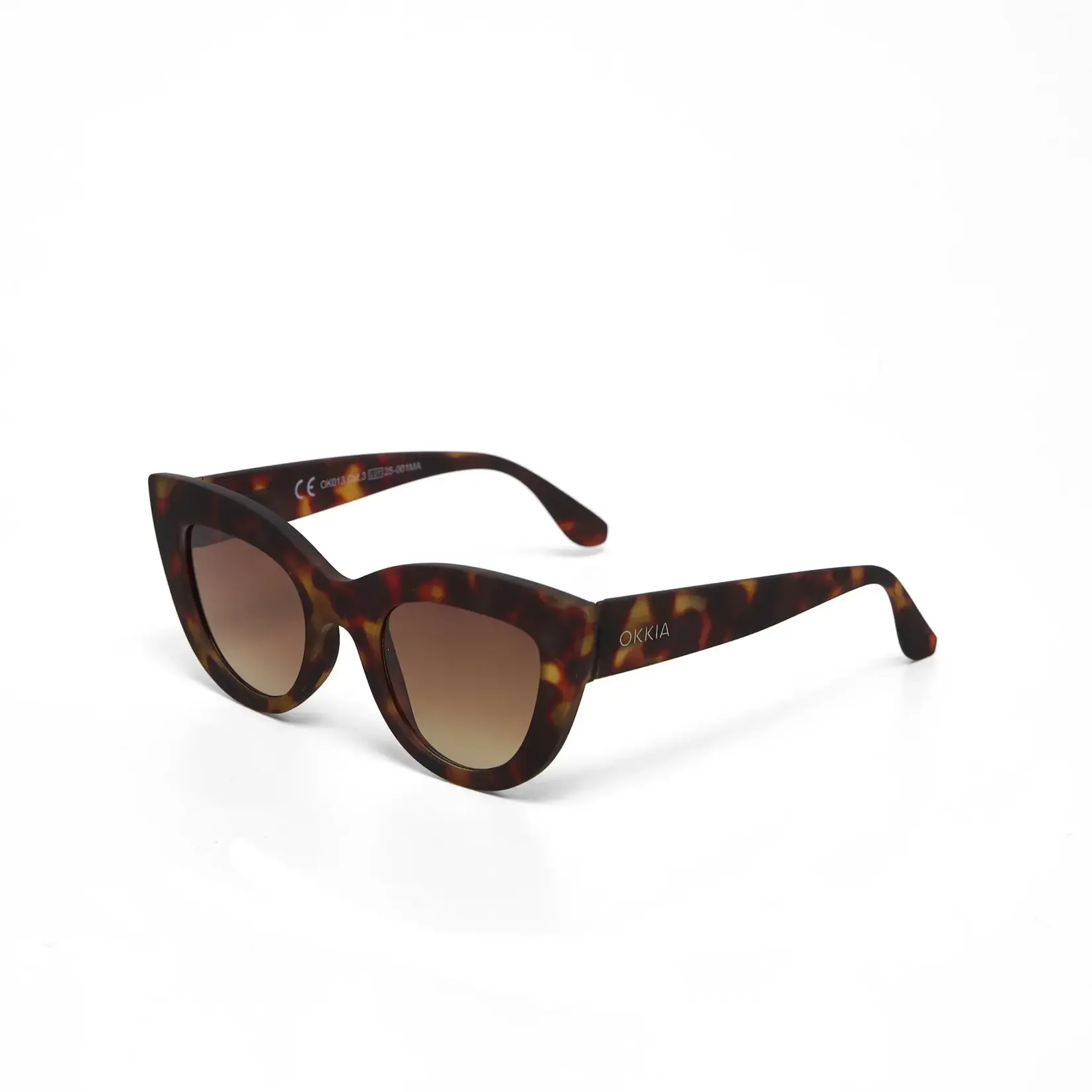 OKKIA Lunettes soleil Claudia - Classique Havana