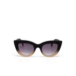 OKKIA Lunettes soleil Claudia - Noire dégradée rose