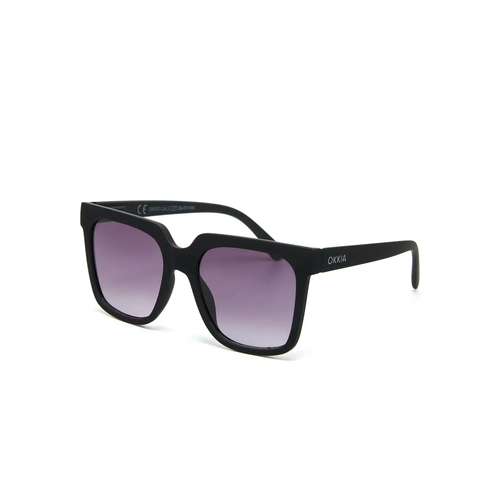 OKKIA Lunettes soleil unisexe Roma - Noire