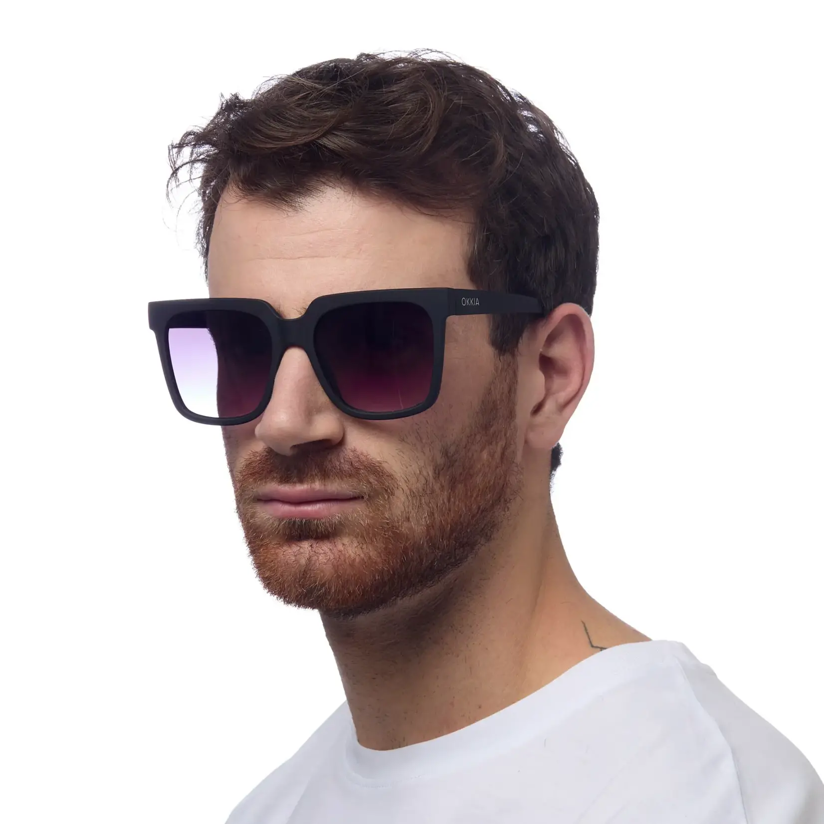 OKKIA Lunettes soleil unisexe Roma - Noire