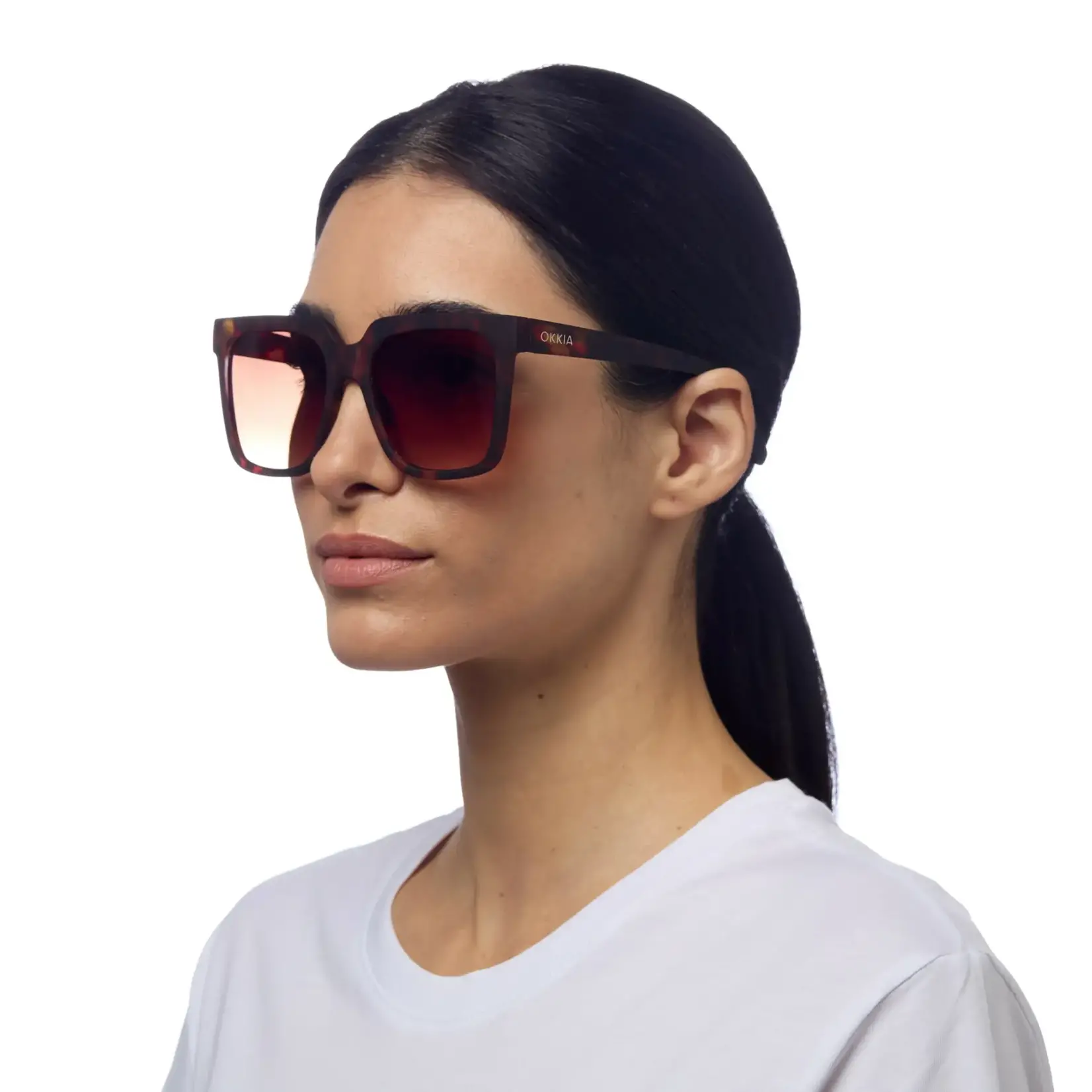 OKKIA Lunettes soleil Roma - Classique Havana