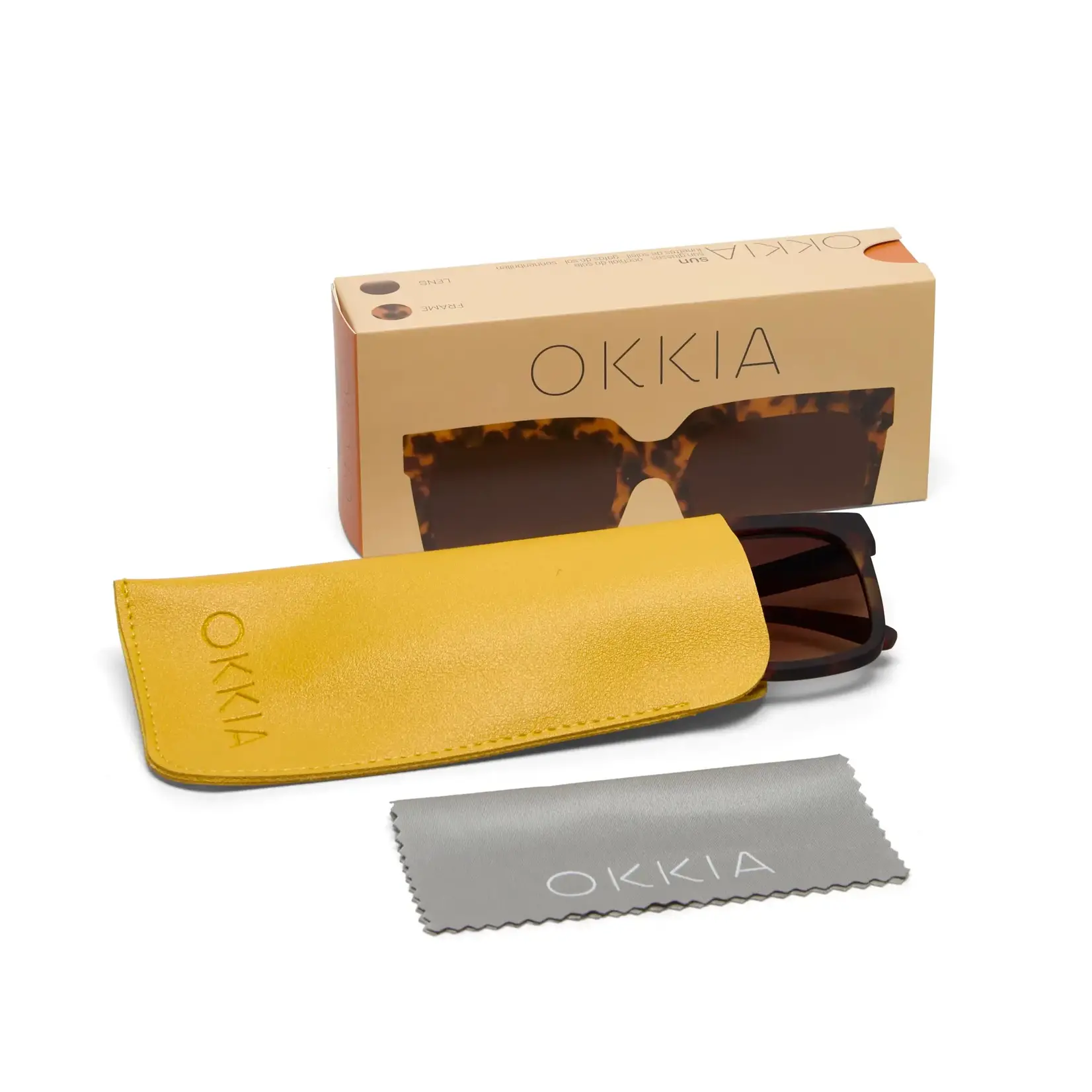 OKKIA Lunettes soleil Roma - Classique Havana