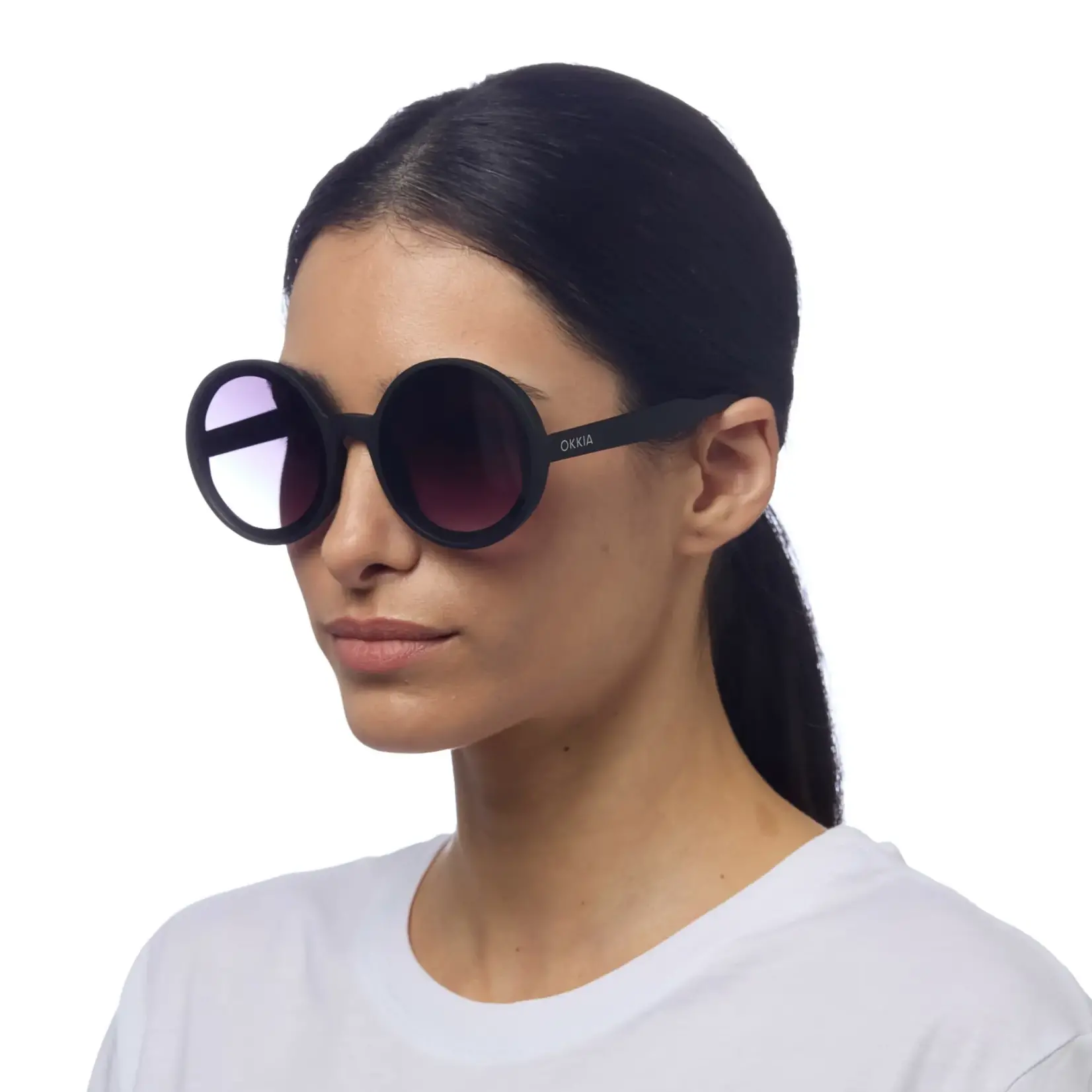 OKKIA Lunettes soleil Monica - Noire
