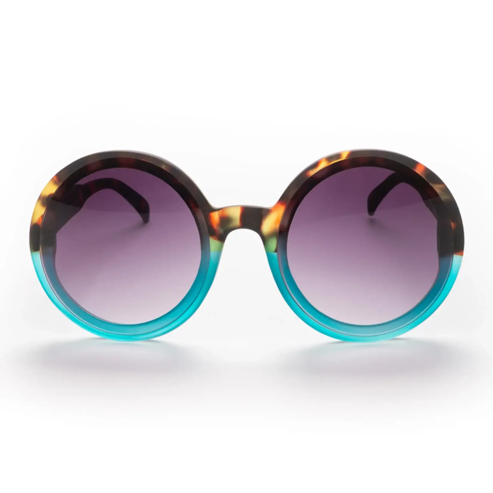 OKKIA Lunettes  soleil Monica Havana bleu