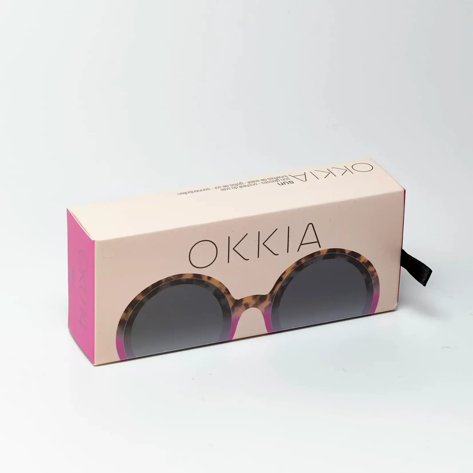 OKKIA Lunettes soleil Monica - Havana rose
