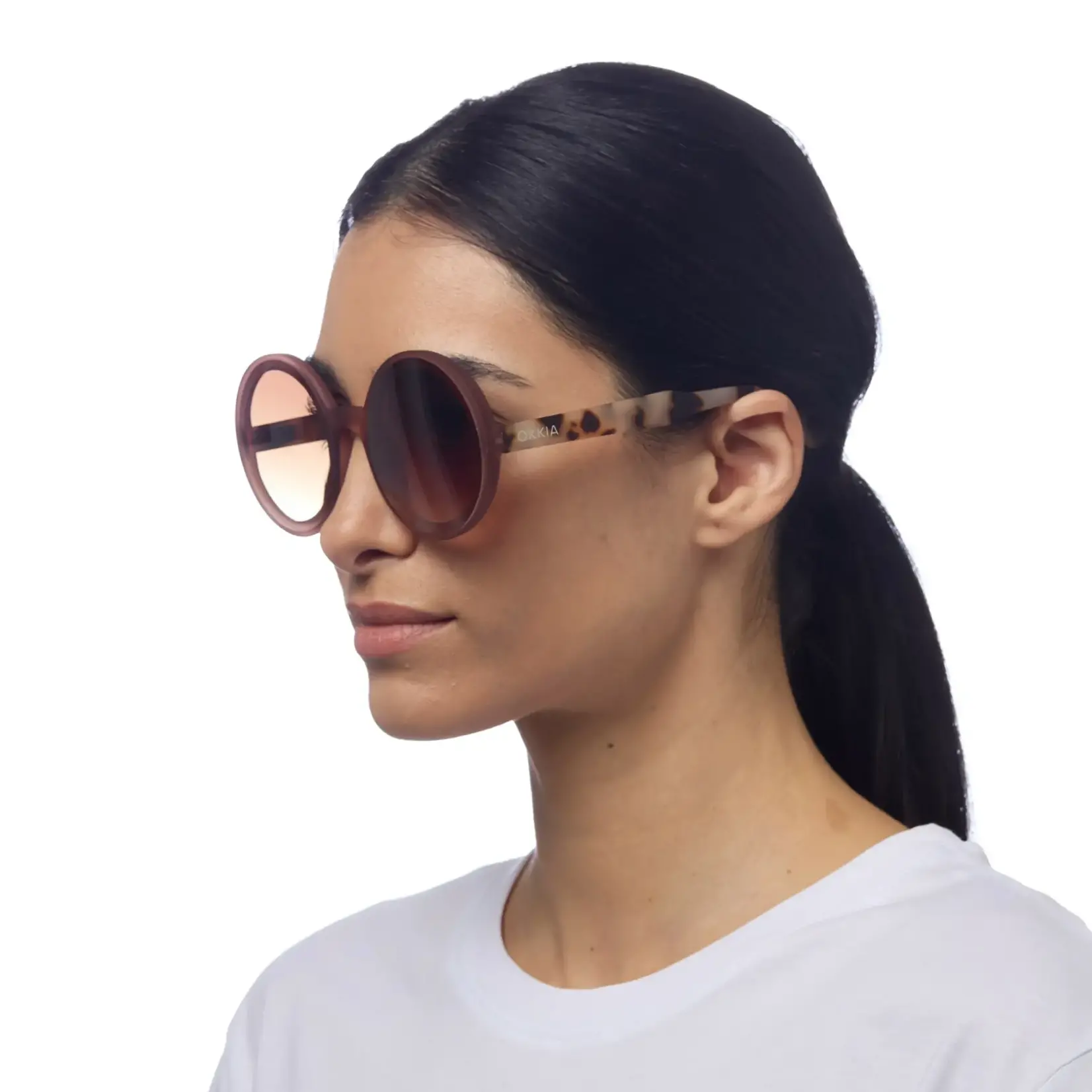 OKKIA Lunettes soleil Monica - Rose Havana
