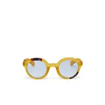 OKKIA Lunettes soleil unisexe - Lauro - Jaune avec 3 pois