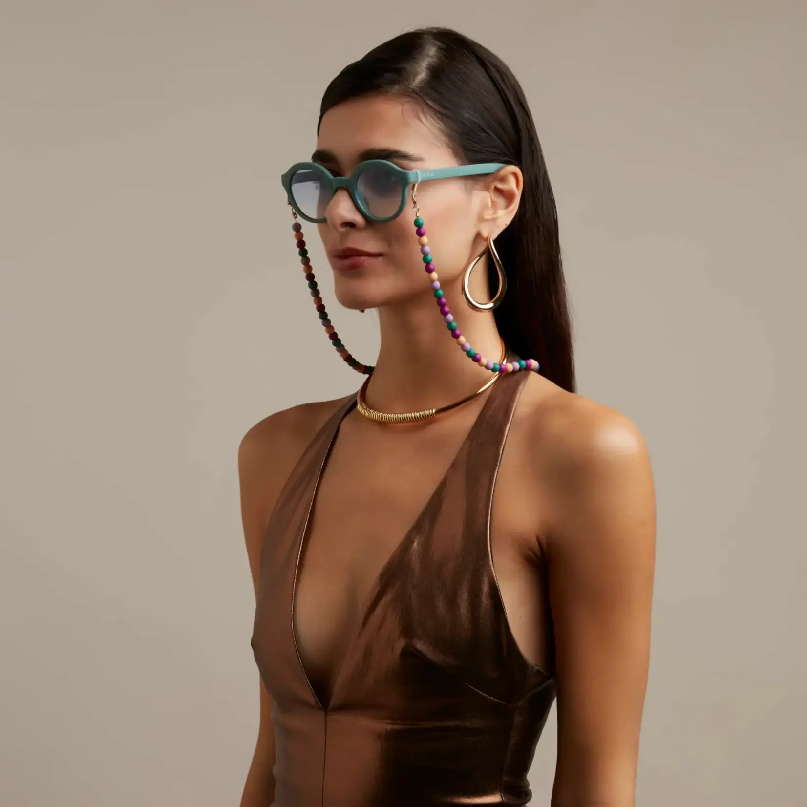 OKKIA Lunettes soleil Lauro - Vert sauge