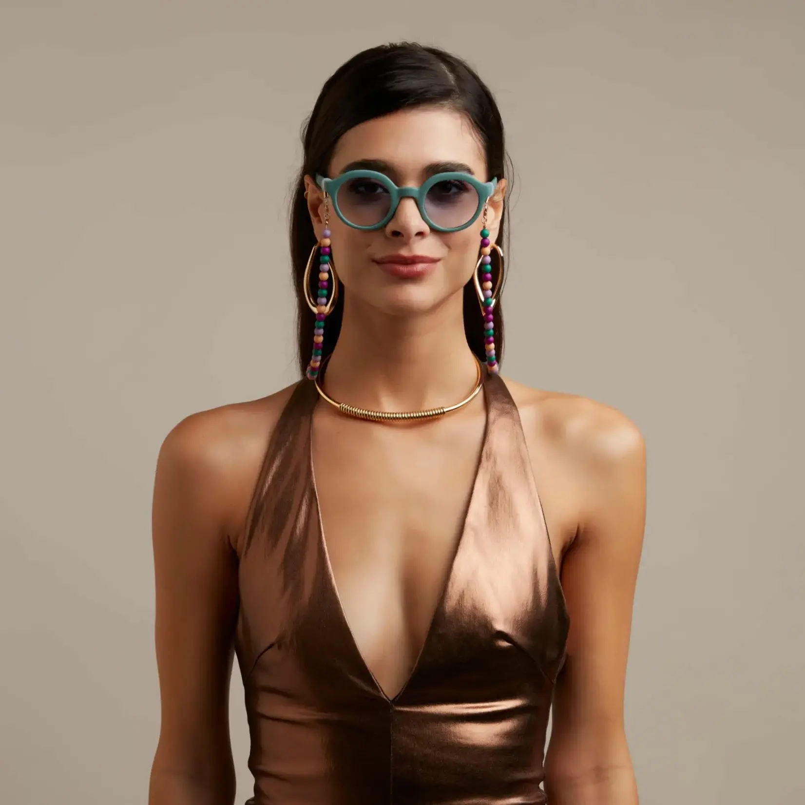 OKKIA Lunettes soleil Lauro - Vert sauge