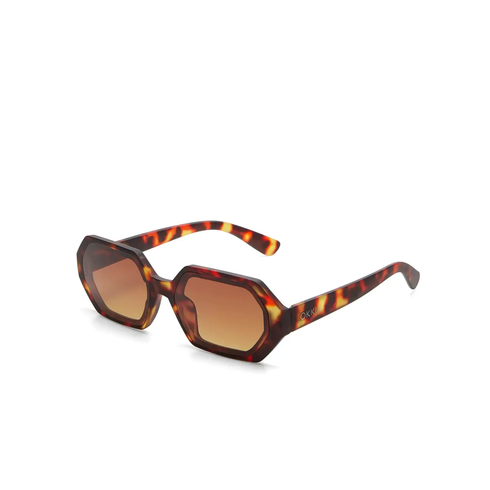 OKKIA Lunettes soleil Andrea - Classique Havana