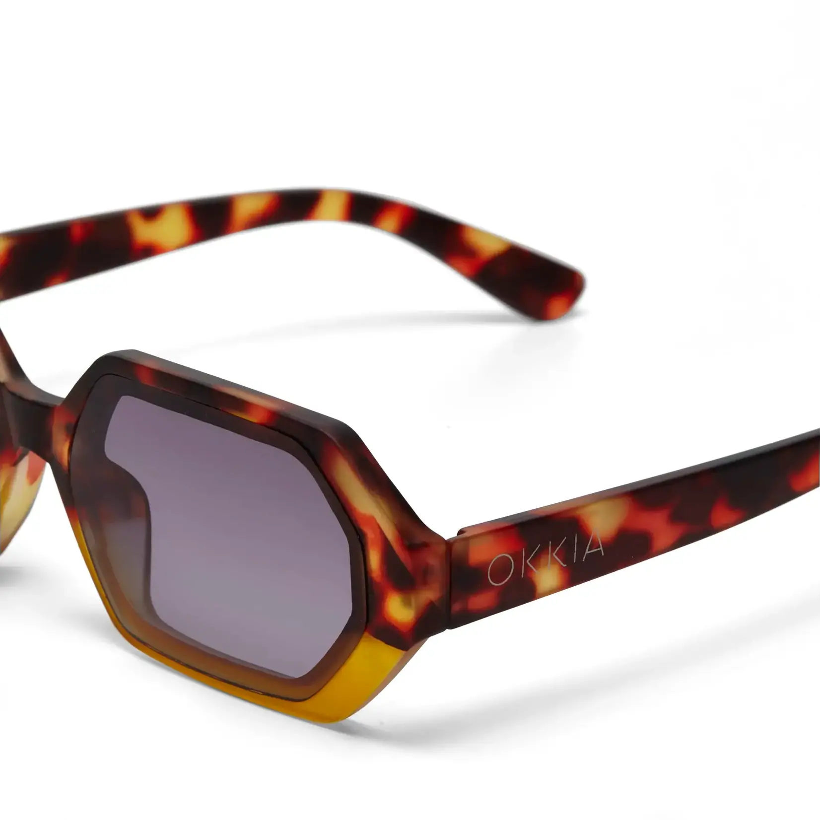 OKKIA Lunettes soleil Havana - Jaune