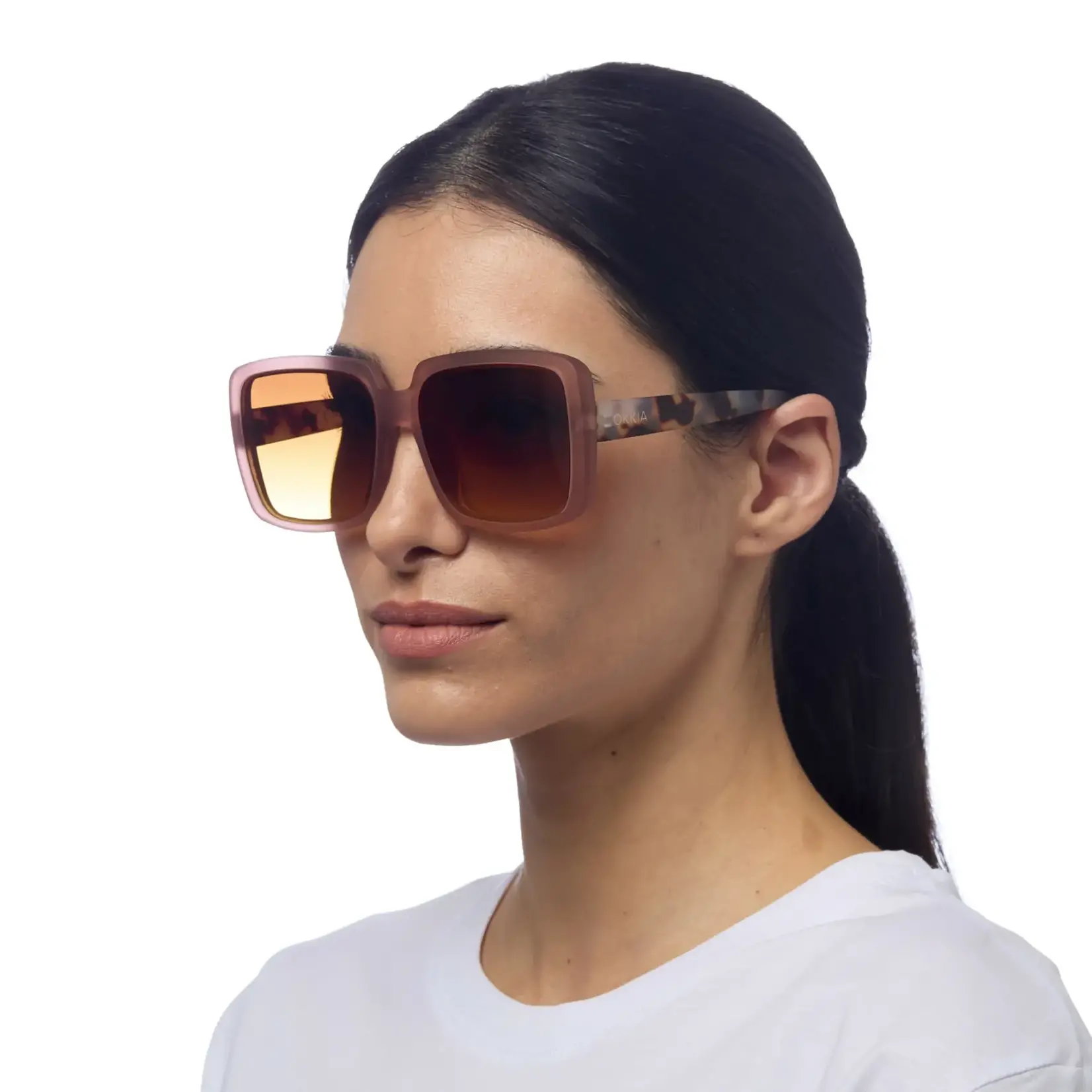 OKKIA Lunettes soleil Alessia - Rose Havana