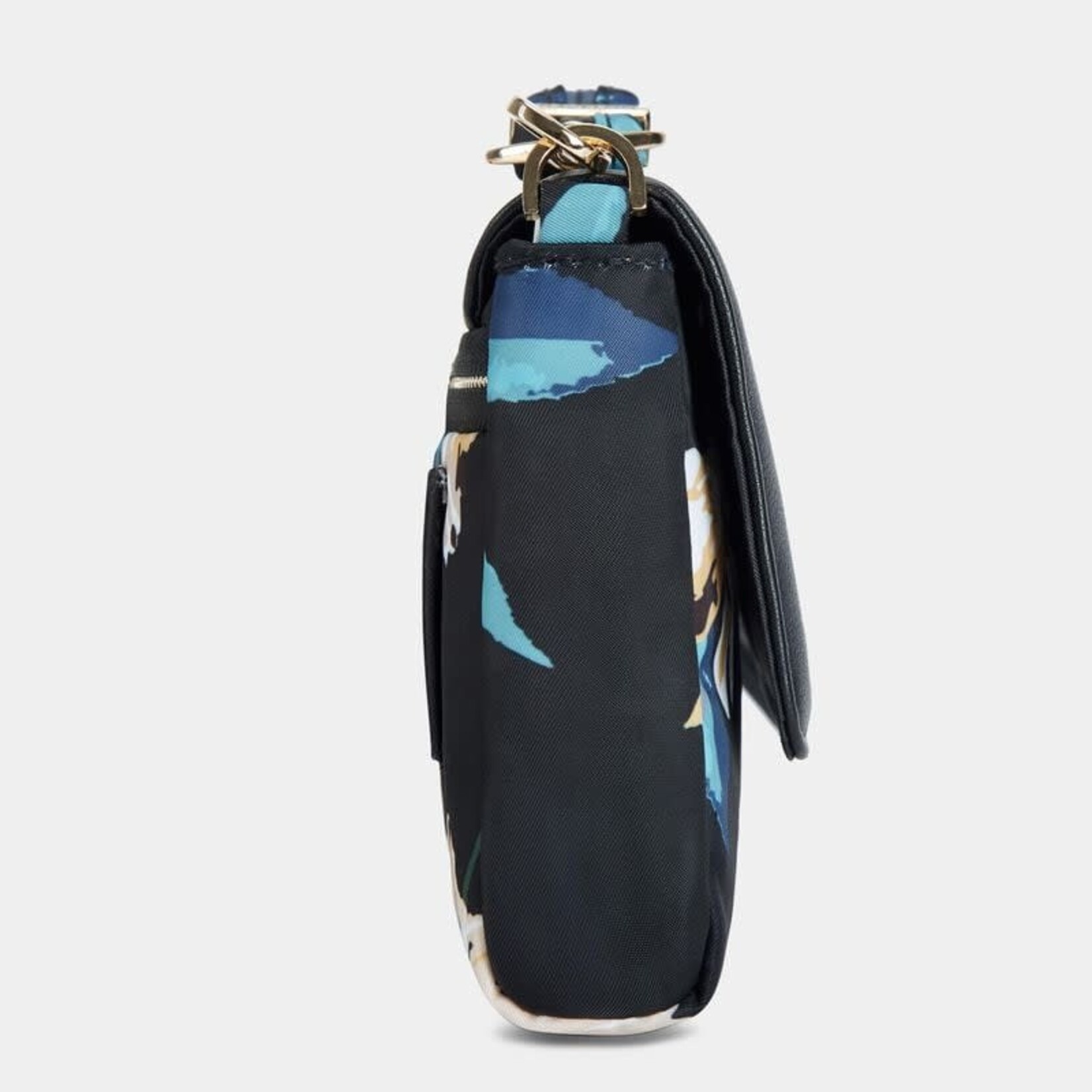 Travelon Sac à bandoulière convertible antivol Addison - Fleuri