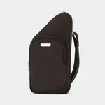 Travelon Mini sac bandoulière asymétrique antivol Essentials - Noir