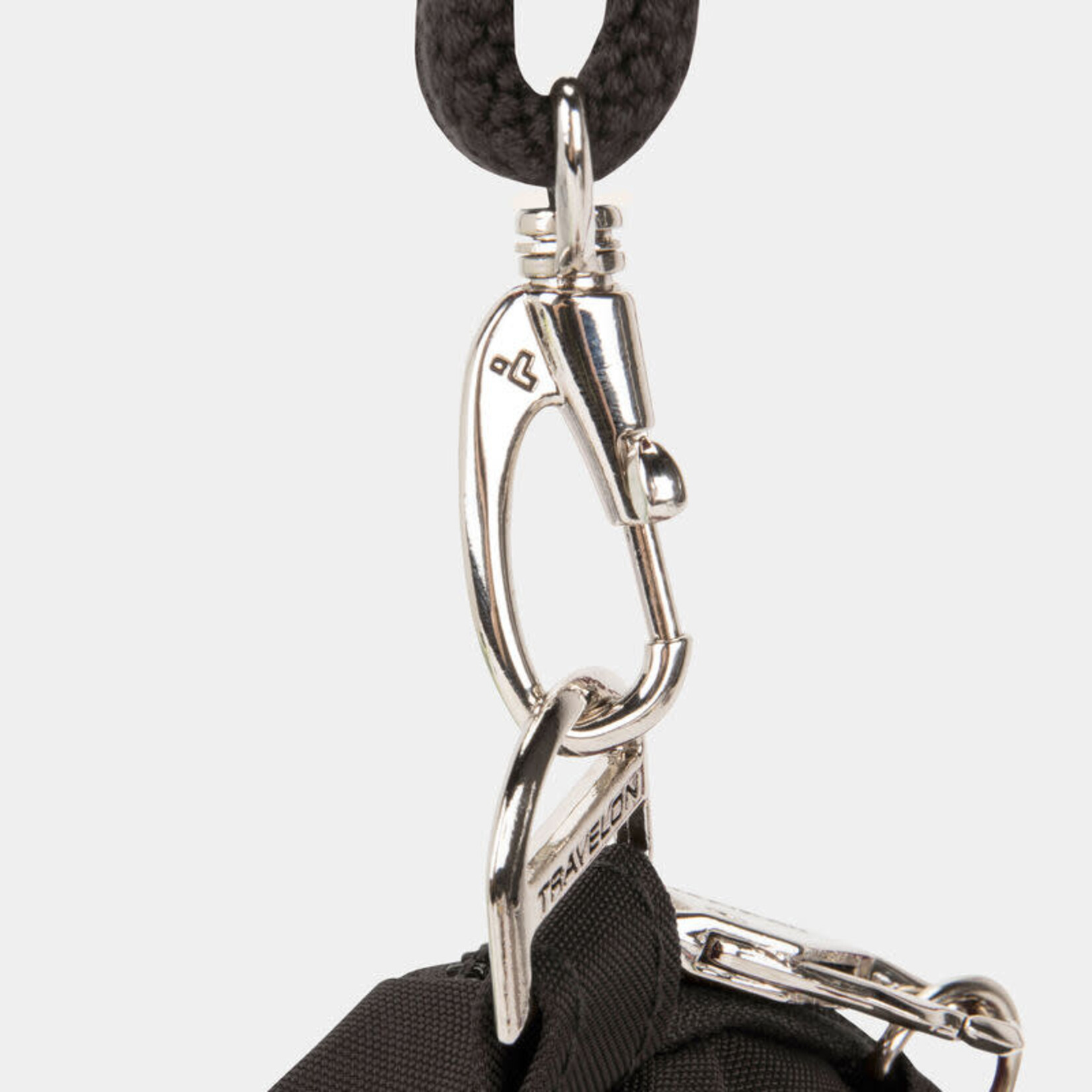 Travelon Mini sac bandoulière asymétrique antivol Essentials - Noir