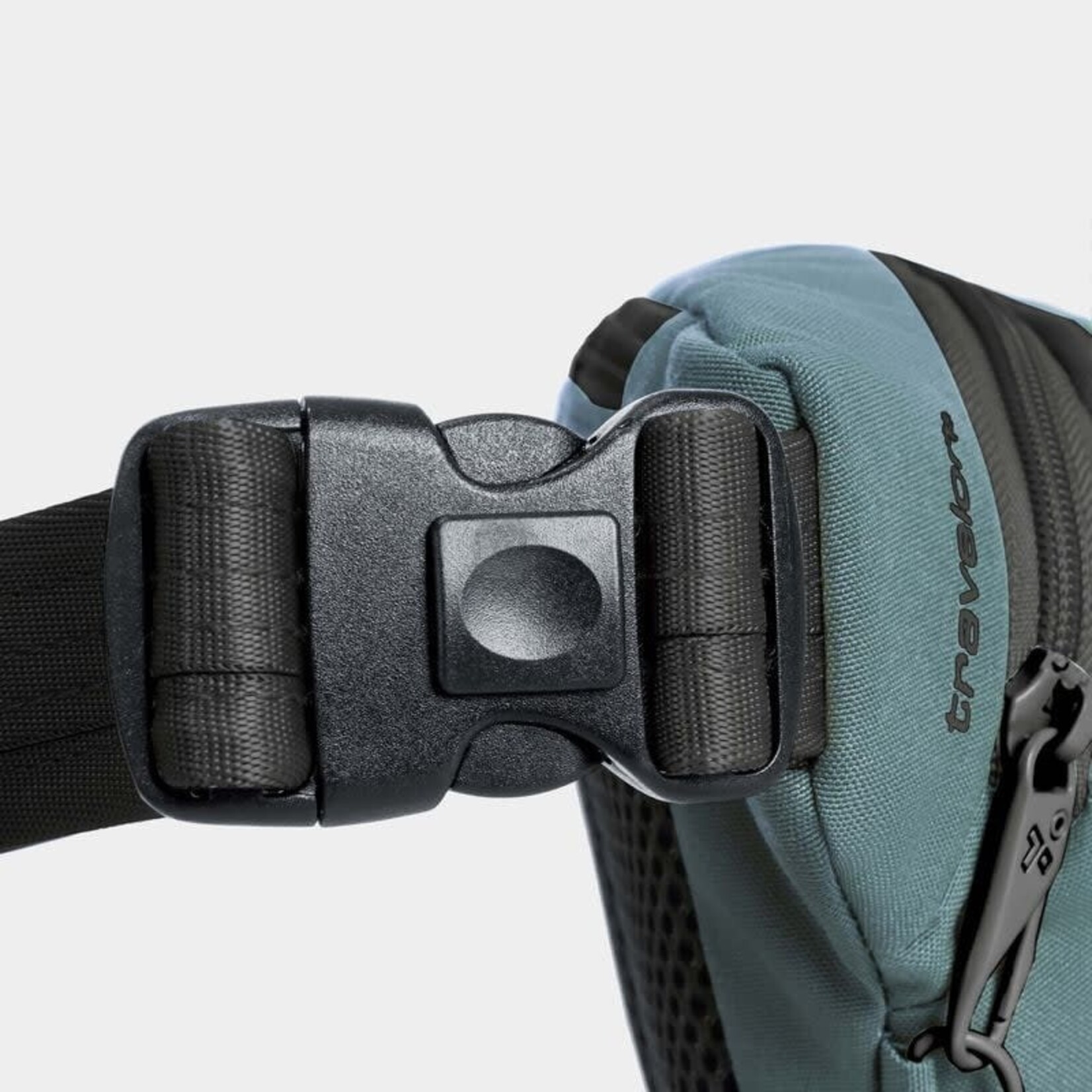 Travelon Sac banane antivol Voyages - Bleu ardoise