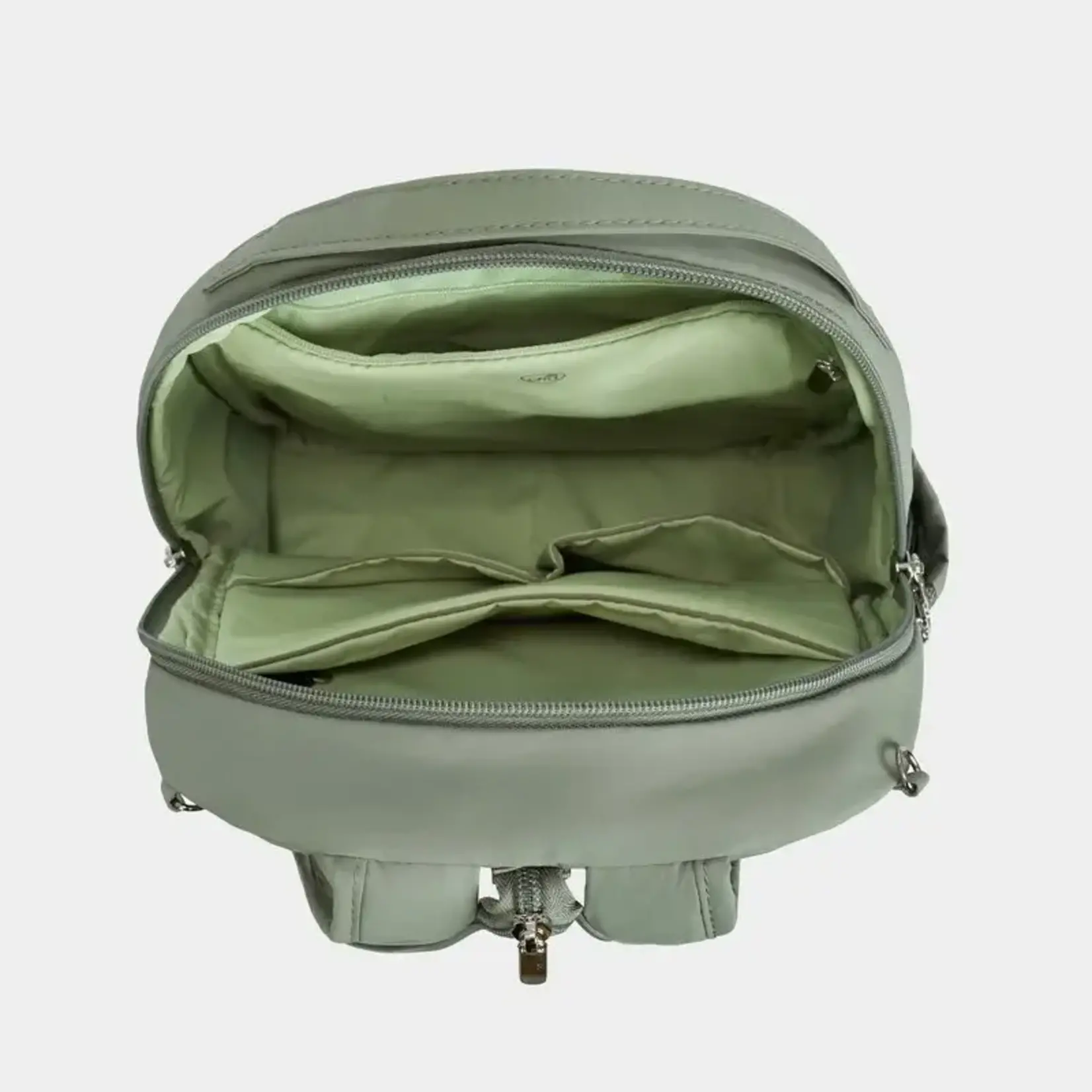 Travelon Sac à dos/sac bandoulière antivol Roam convertible - Moss