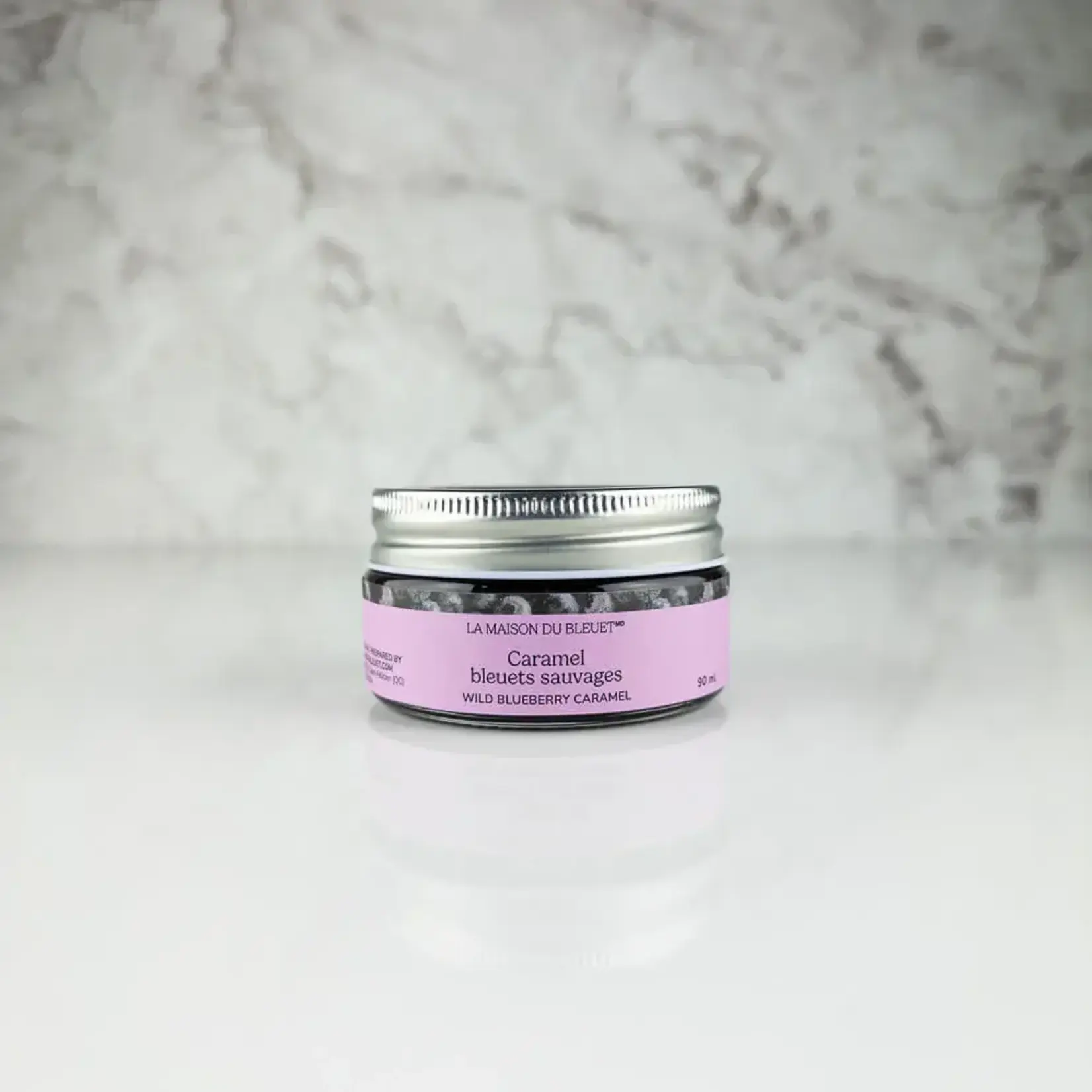 La maison du bleuet Caramel de bleuets sauvages 90ml