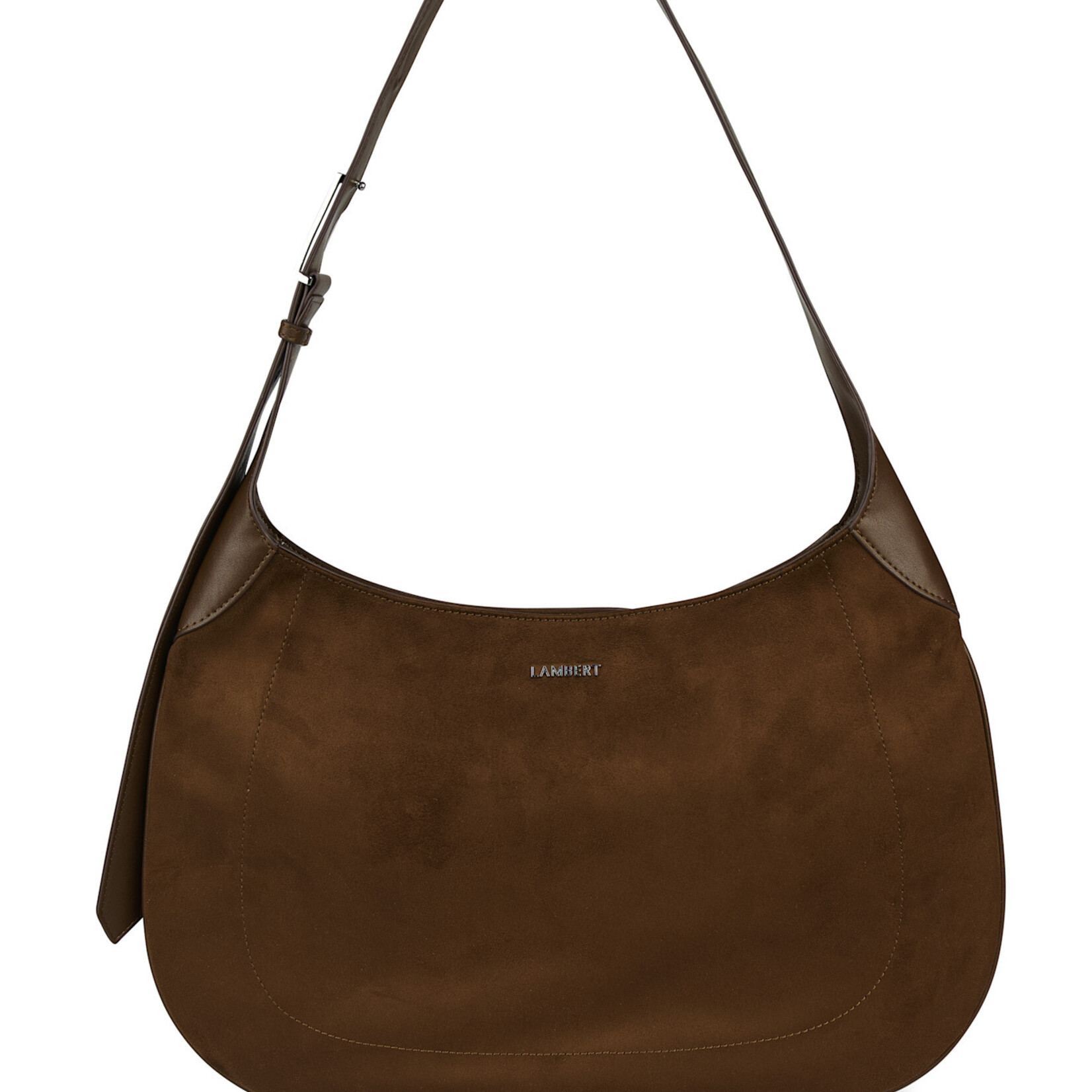 Lambert Le Blair - Sac à main en suède - Cacao