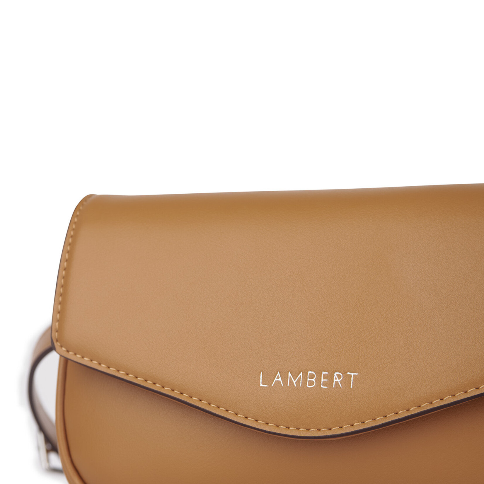 Lambert Le Gabby - Sac à main 2-en-1 en cuir vegan - Sepia