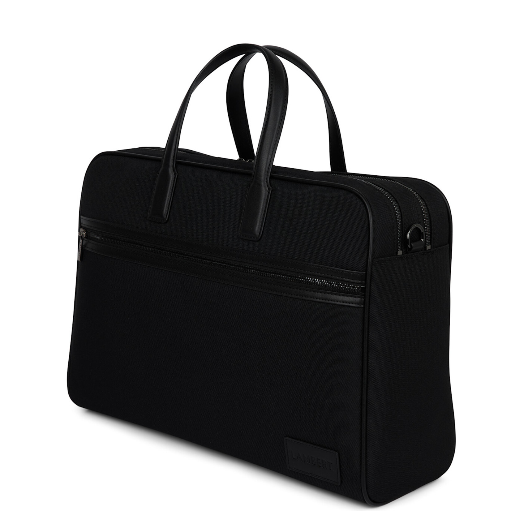 Lambert Le Sloane - Mallette en canevas - Noir