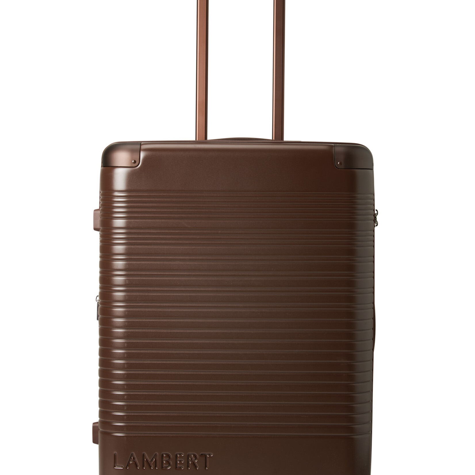 Lambert La Milan - Valise d’enregistrement moyenne - Chocolat