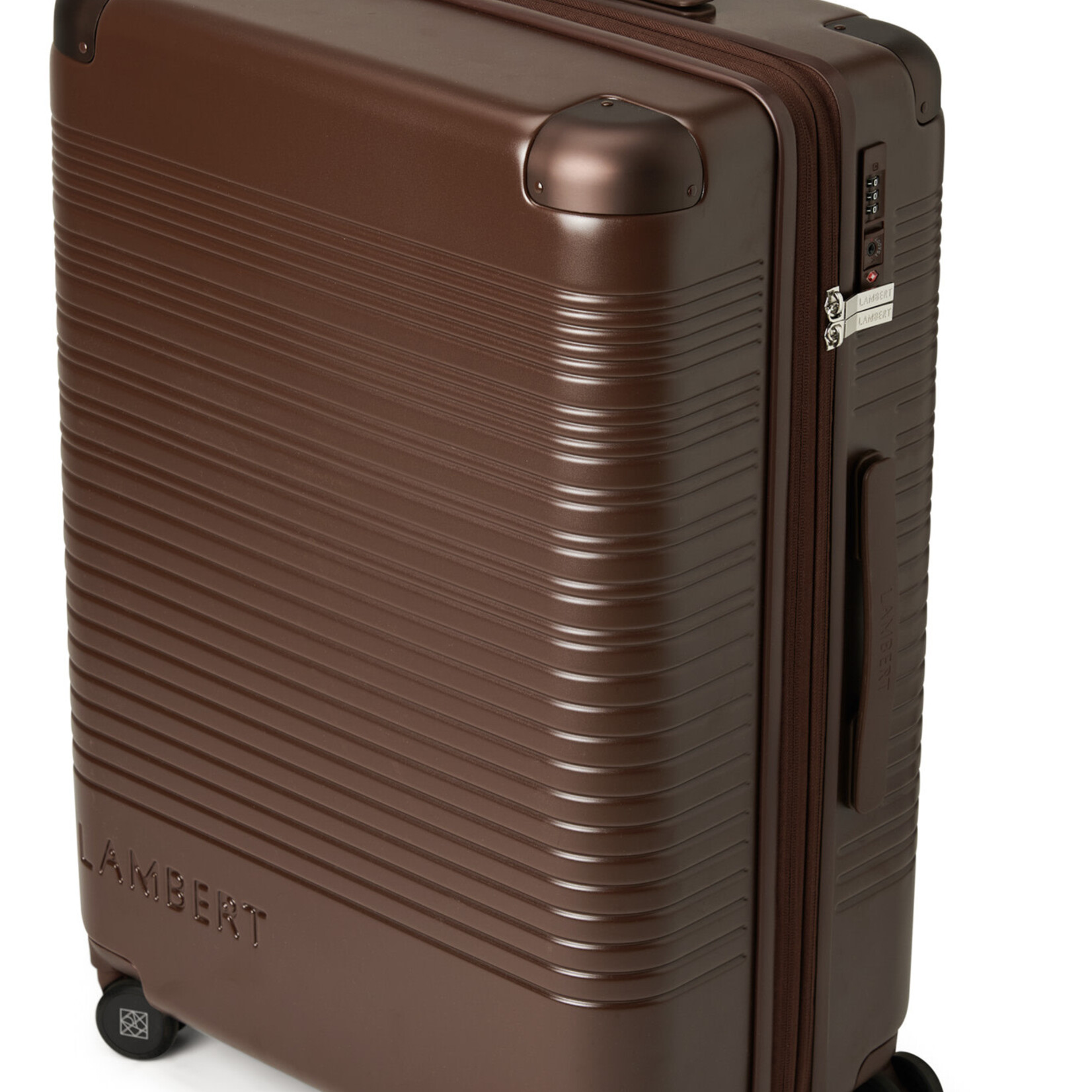 Lambert La Milan - Valise d’enregistrement moyenne - Chocolat