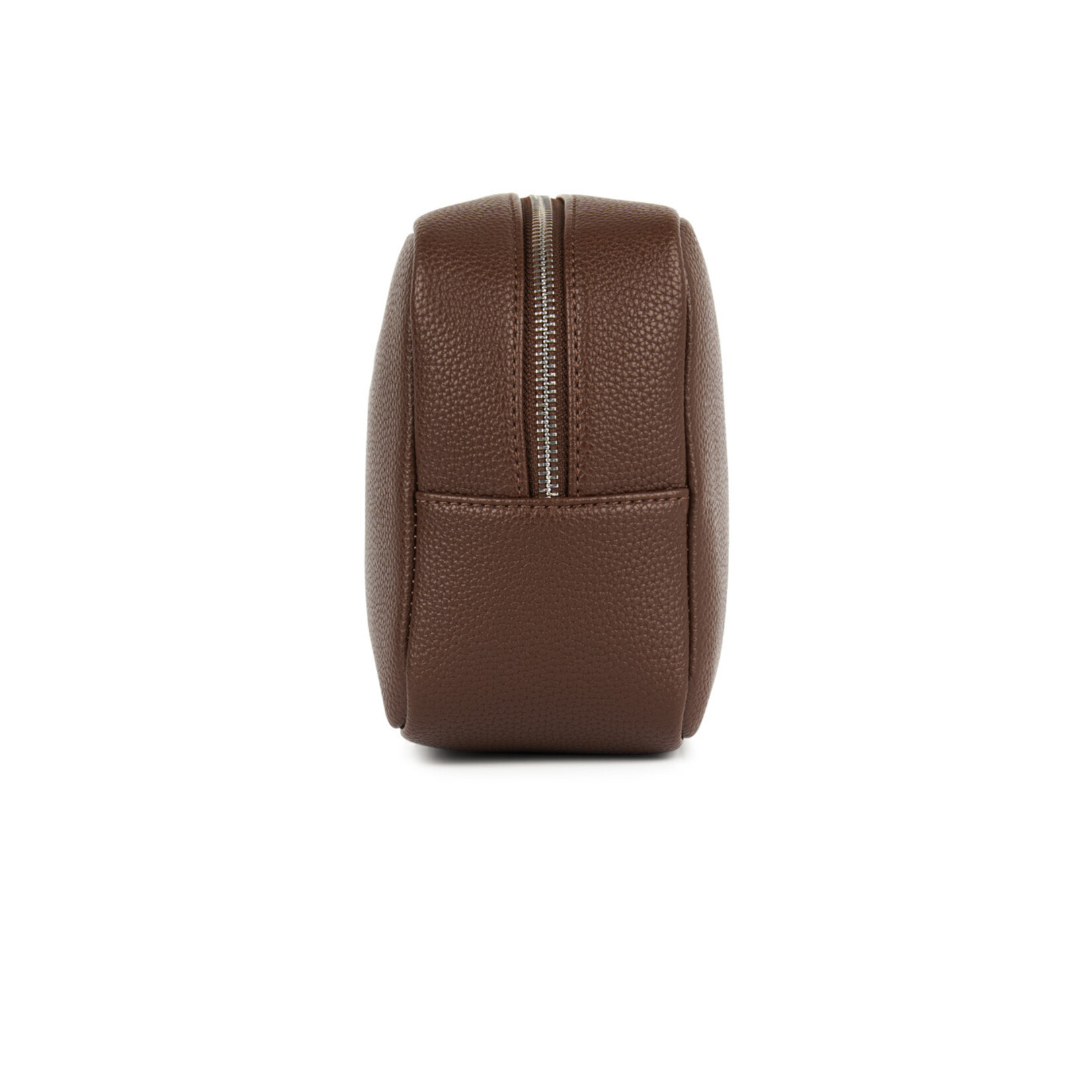 Lambert Le Zoe - Trousse en cuir vegan - Chocolat