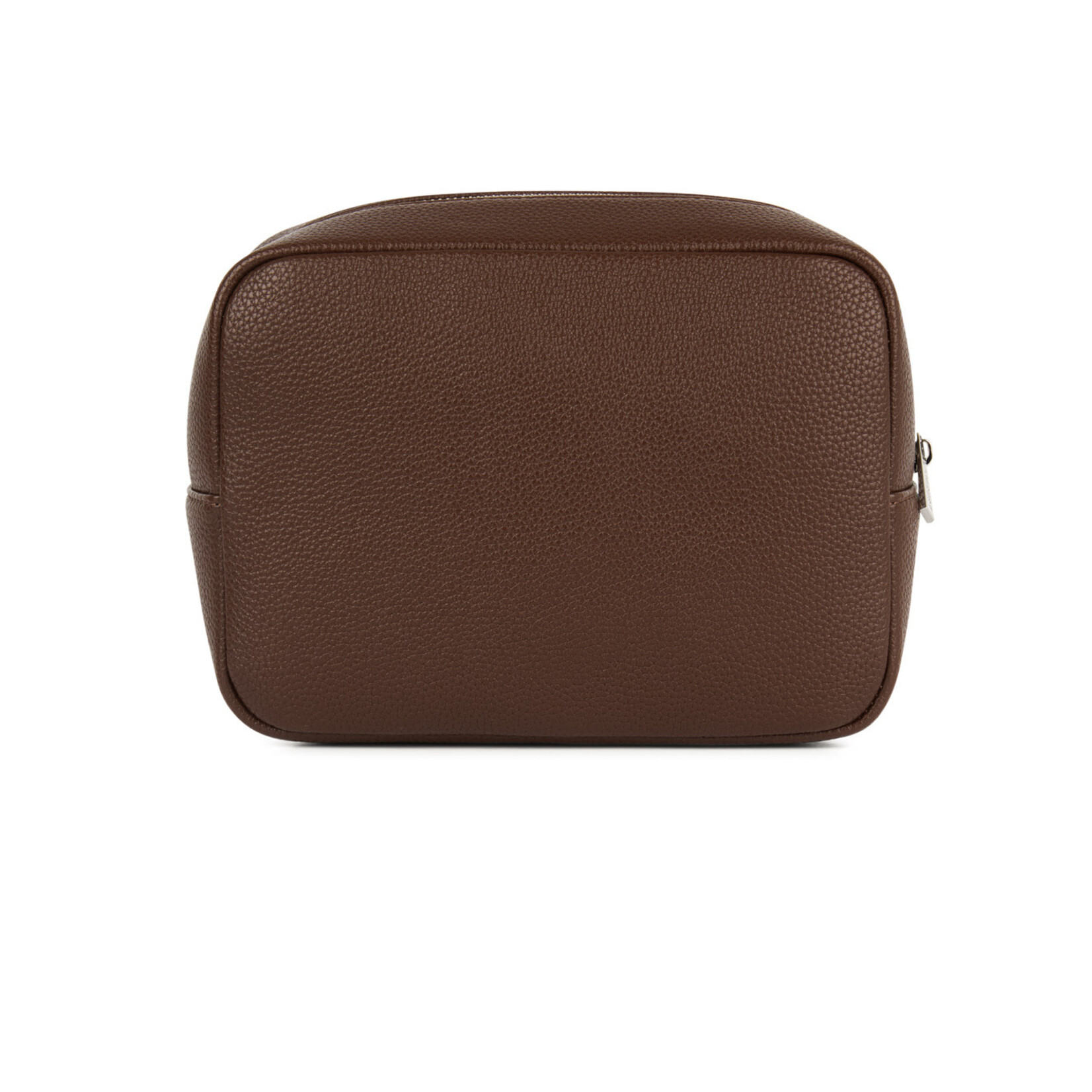 Lambert Le Zoe - Trousse en cuir vegan - Chocolat