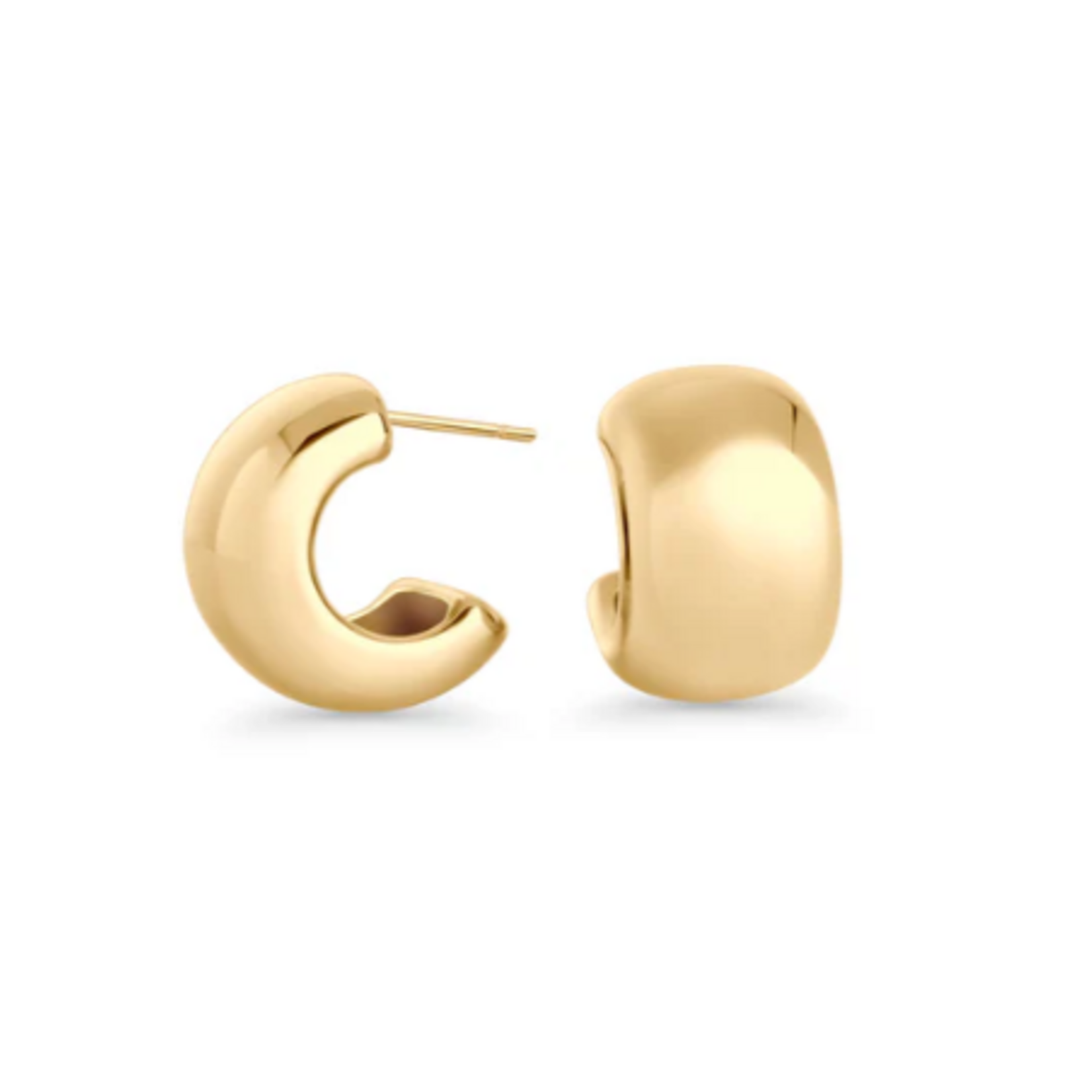 Mia Boucle d'oreille anneaux - Or -Olen