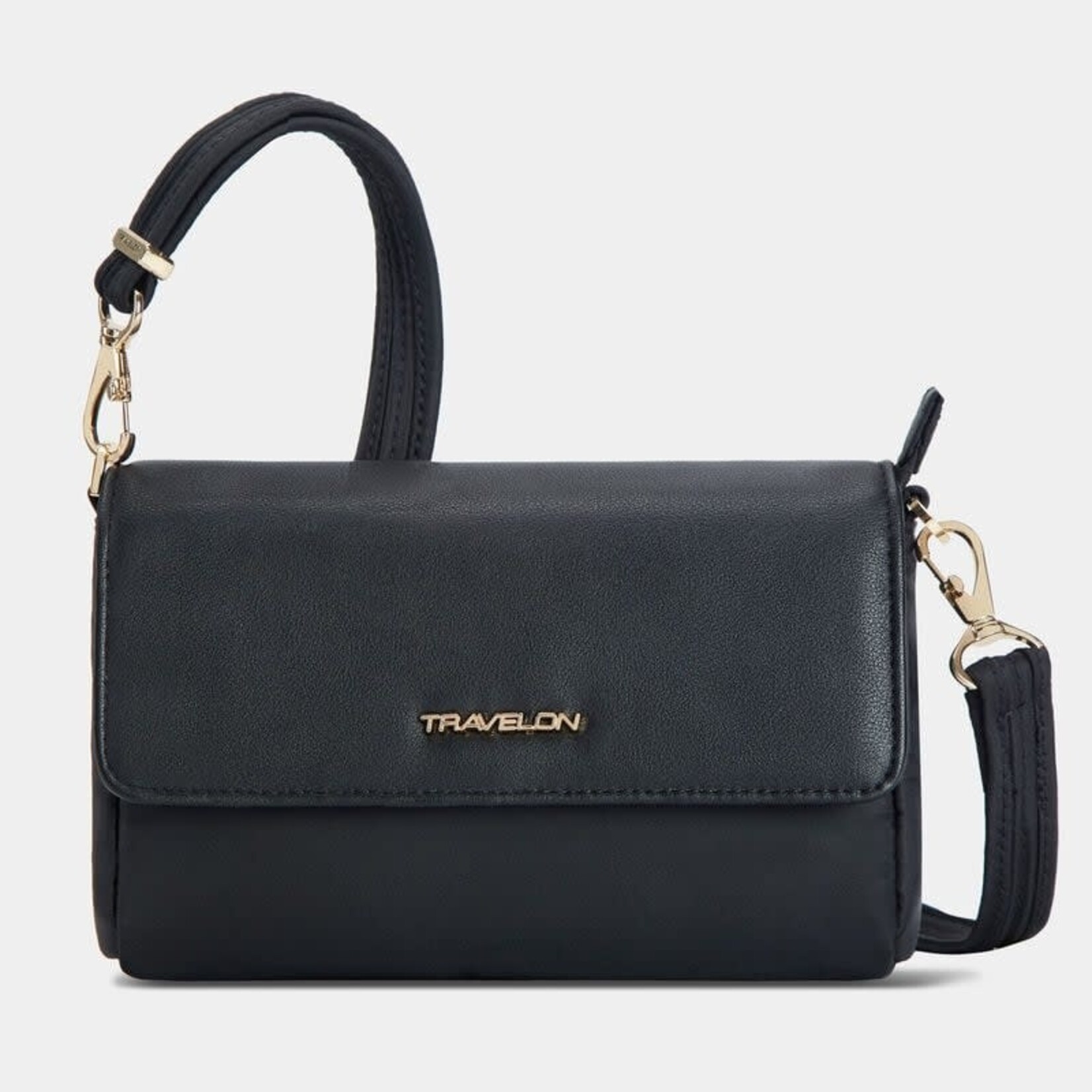 Travelon Sac ceinture convertible antivol Addison - Noir