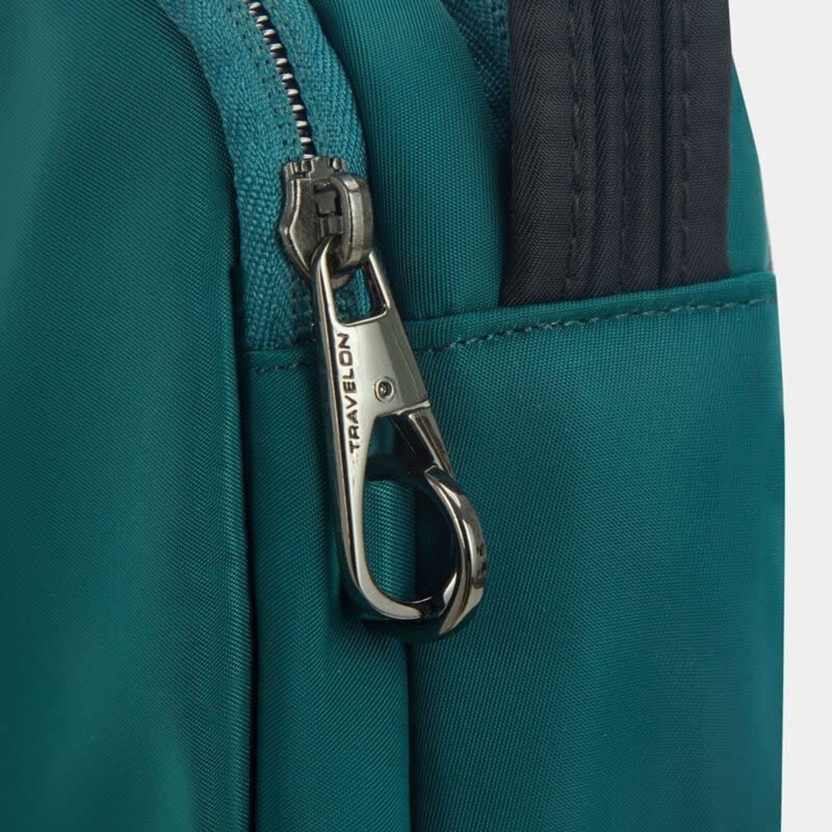 Travelon Petit sac bandoulière antivol Addison - Turquoise foncé