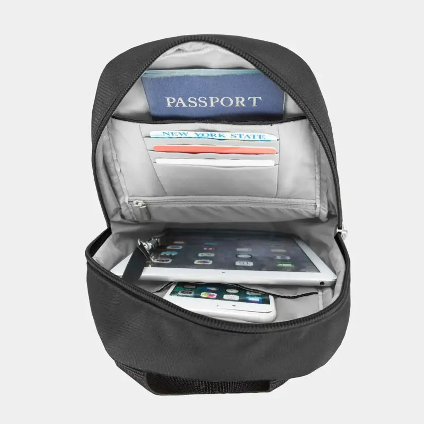 Travelon Sac bandoulière classique antivol - Noir