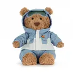 JellyCat Peluche jellycat - Barthélemy l'ours en combinaison de neige