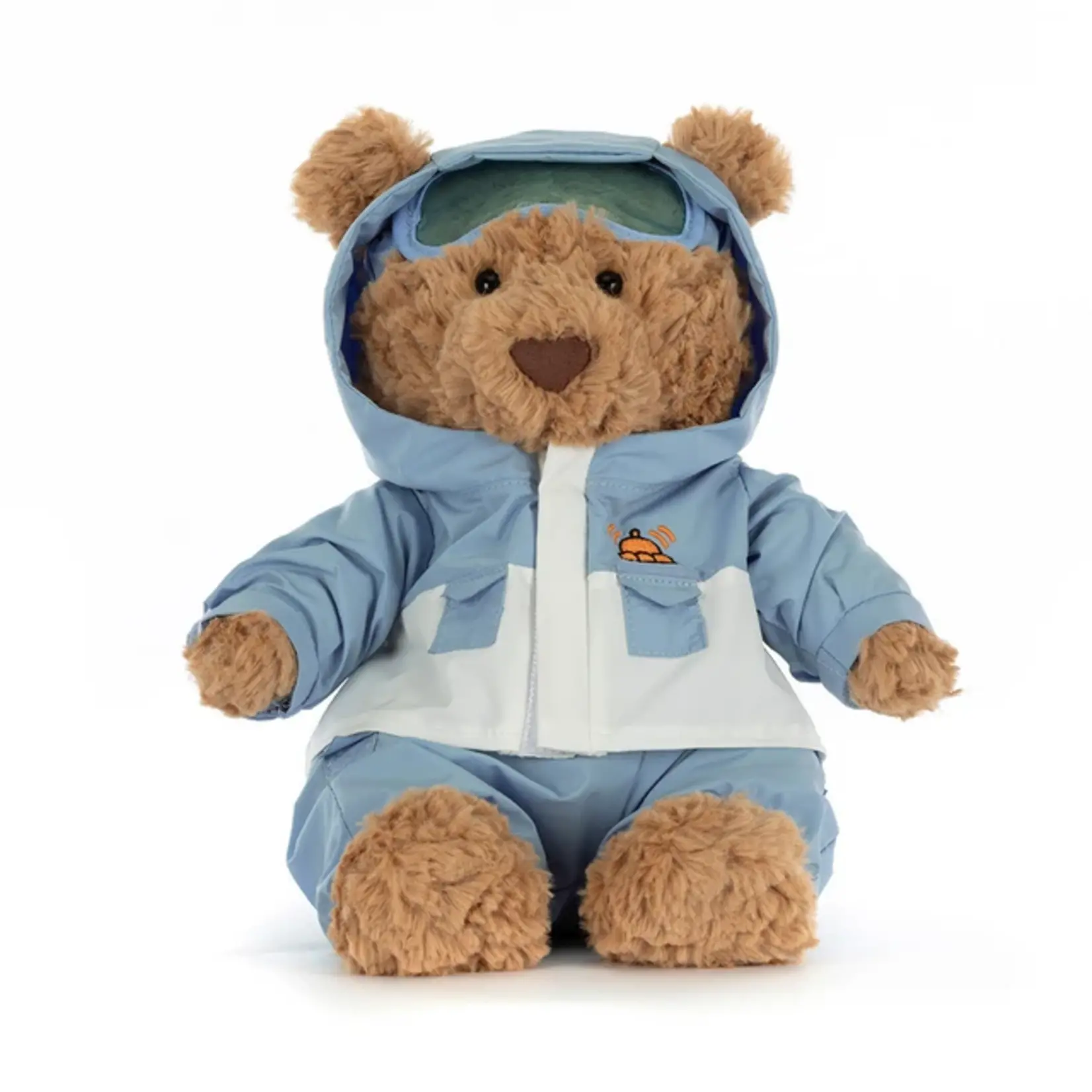 JellyCat Peluche jellycat - Barthélemy l'ours en combinaison de neige