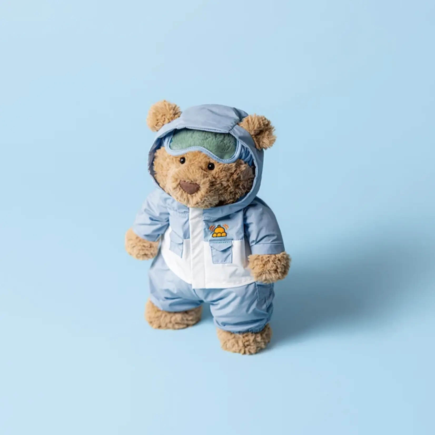 JellyCat Peluche jellycat - Barthélemy l'ours en combinaison de neige