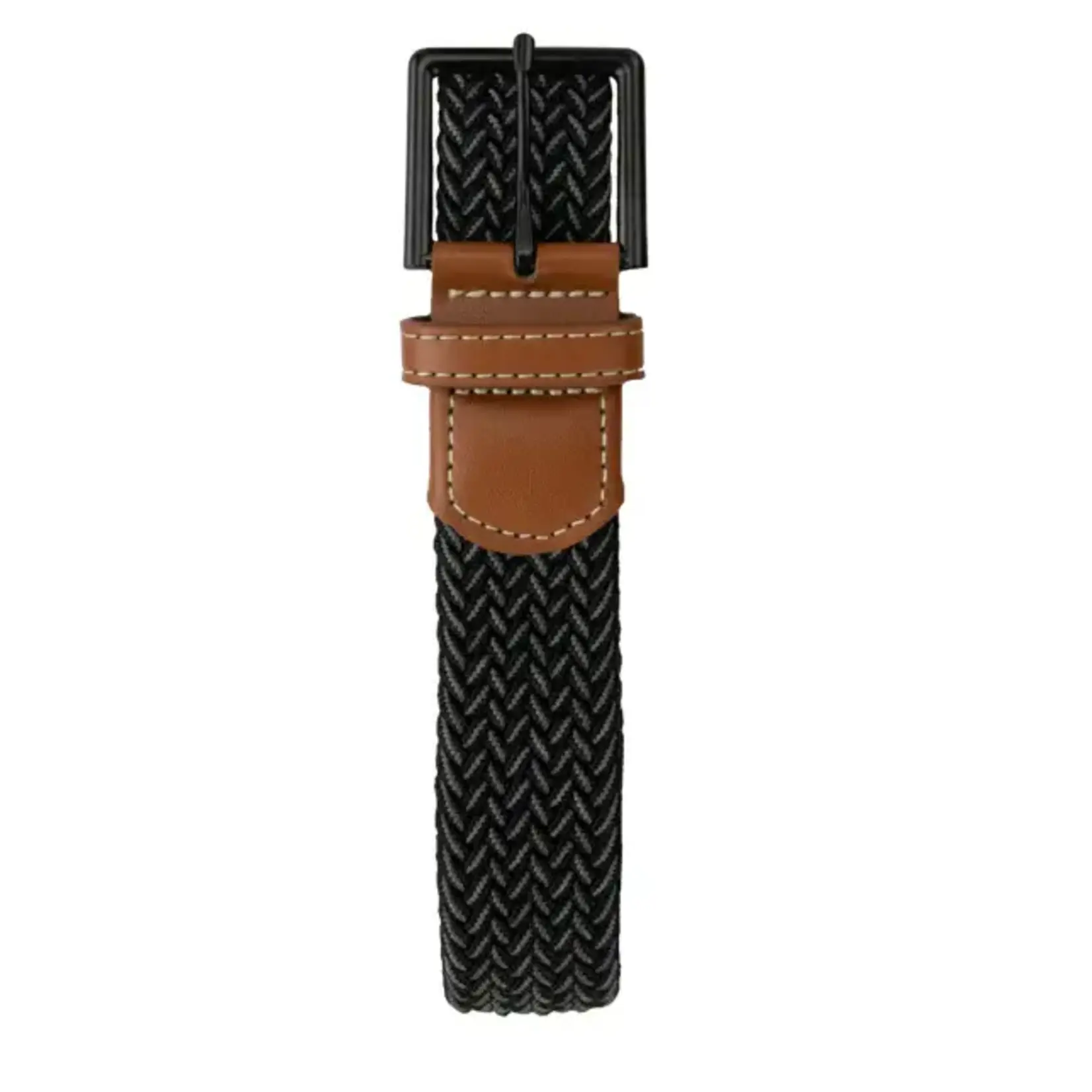 Garzini Ceintures tressées - Noir et blanc