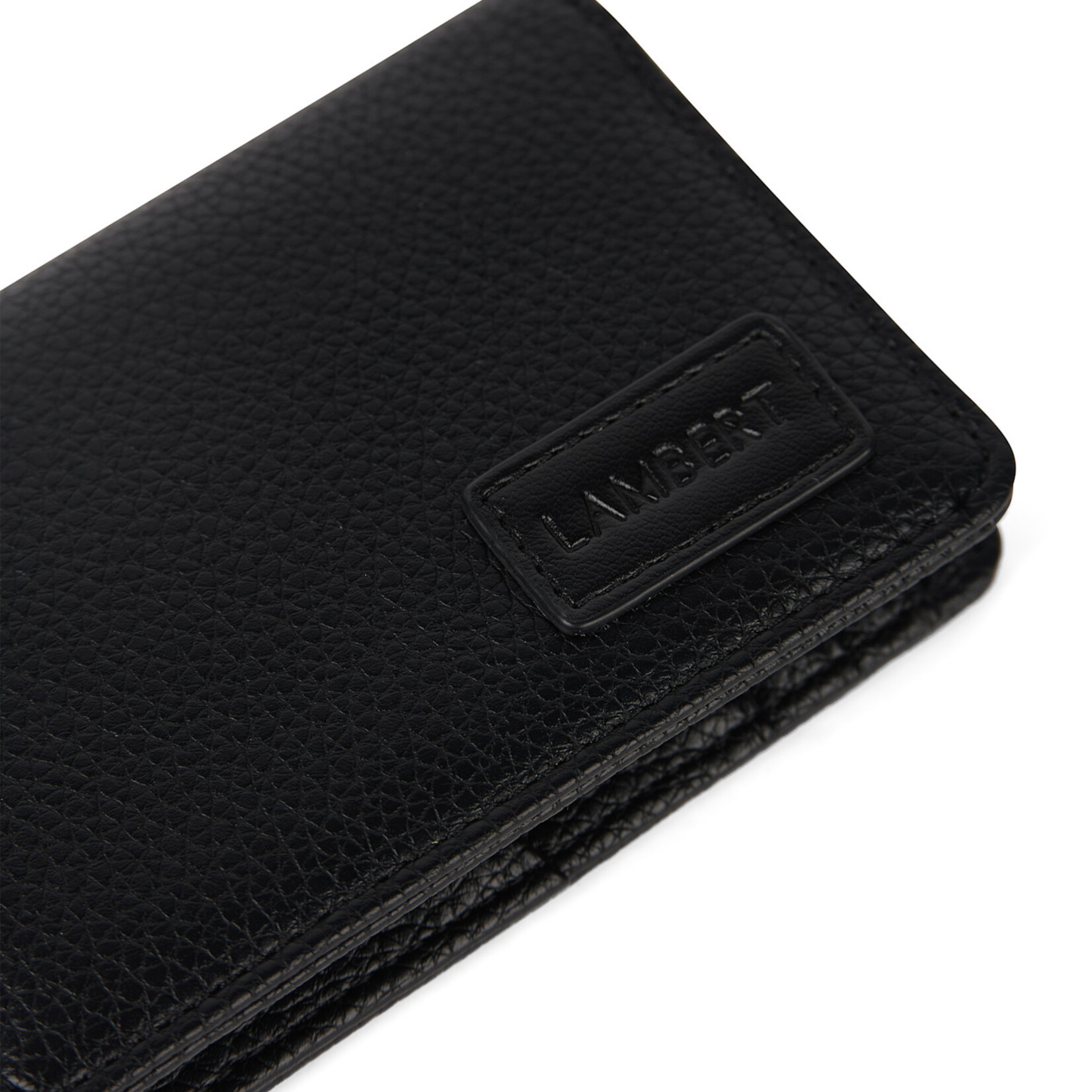 Lambert Le Arlo - Portefeuille en cuir vegan - Noir