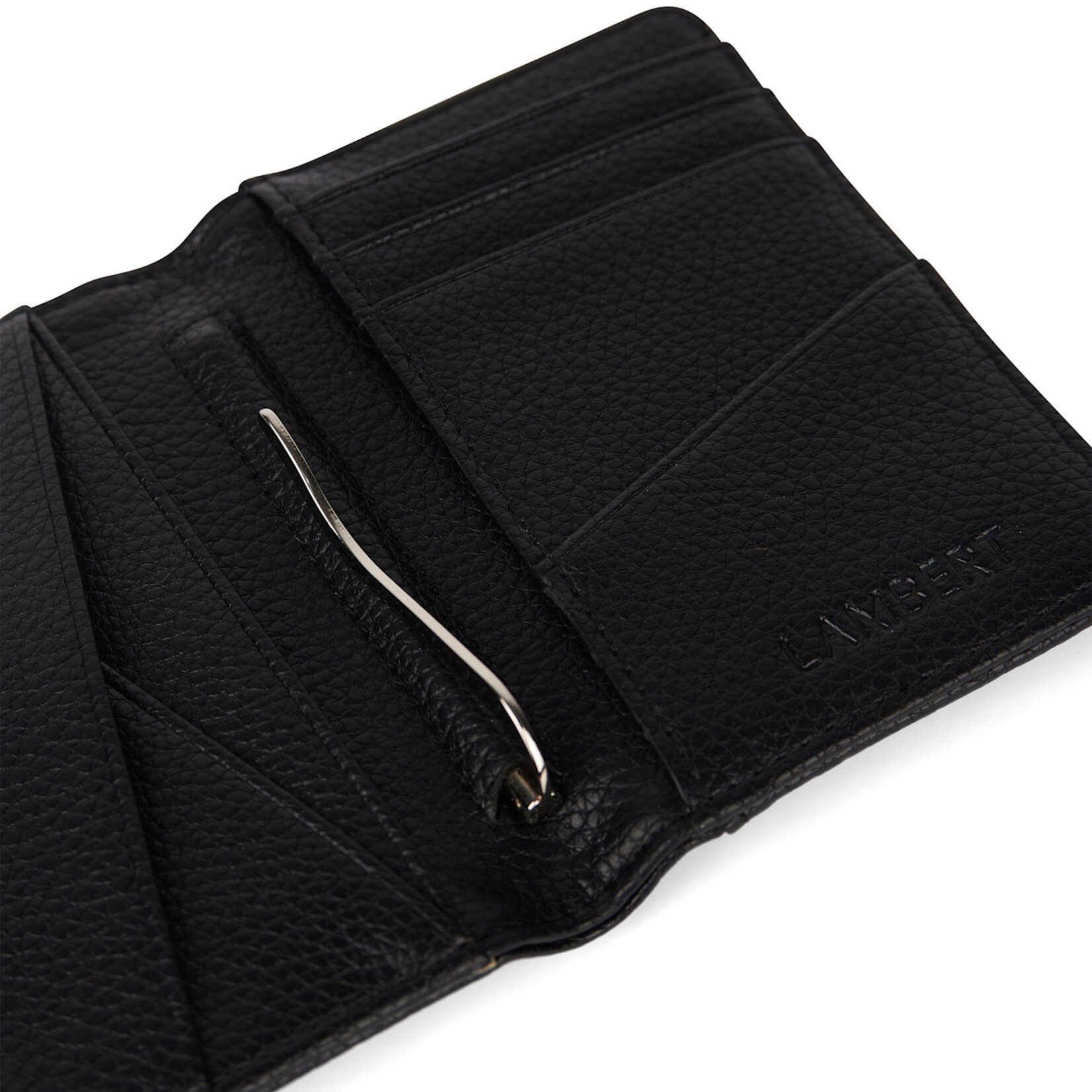 Lambert Le Arlo - Portefeuille en cuir vegan - Noir