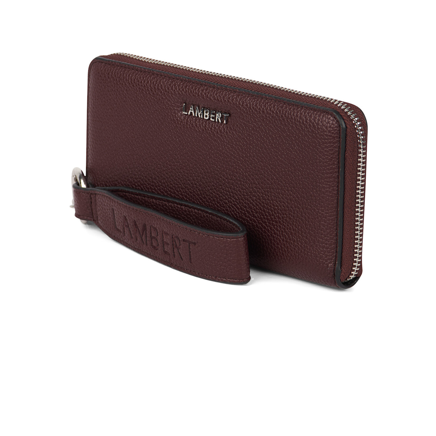 Lambert Le Mina - Portefeuille en cuir vegan - Mahogany