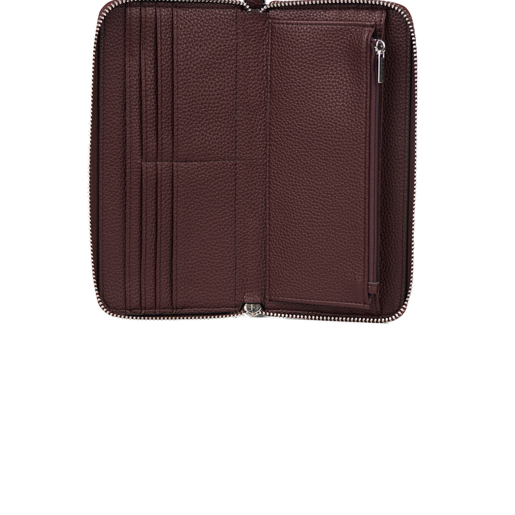 Lambert Le Mina - Portefeuille en cuir vegan - Mahogany