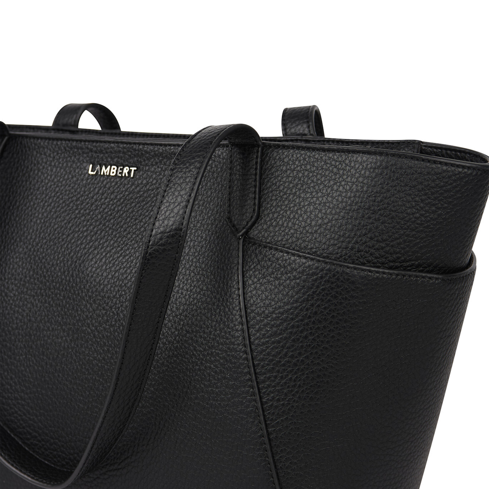 Lambert Le Opale - Sac fourre-tout en cuir vegan - Noir