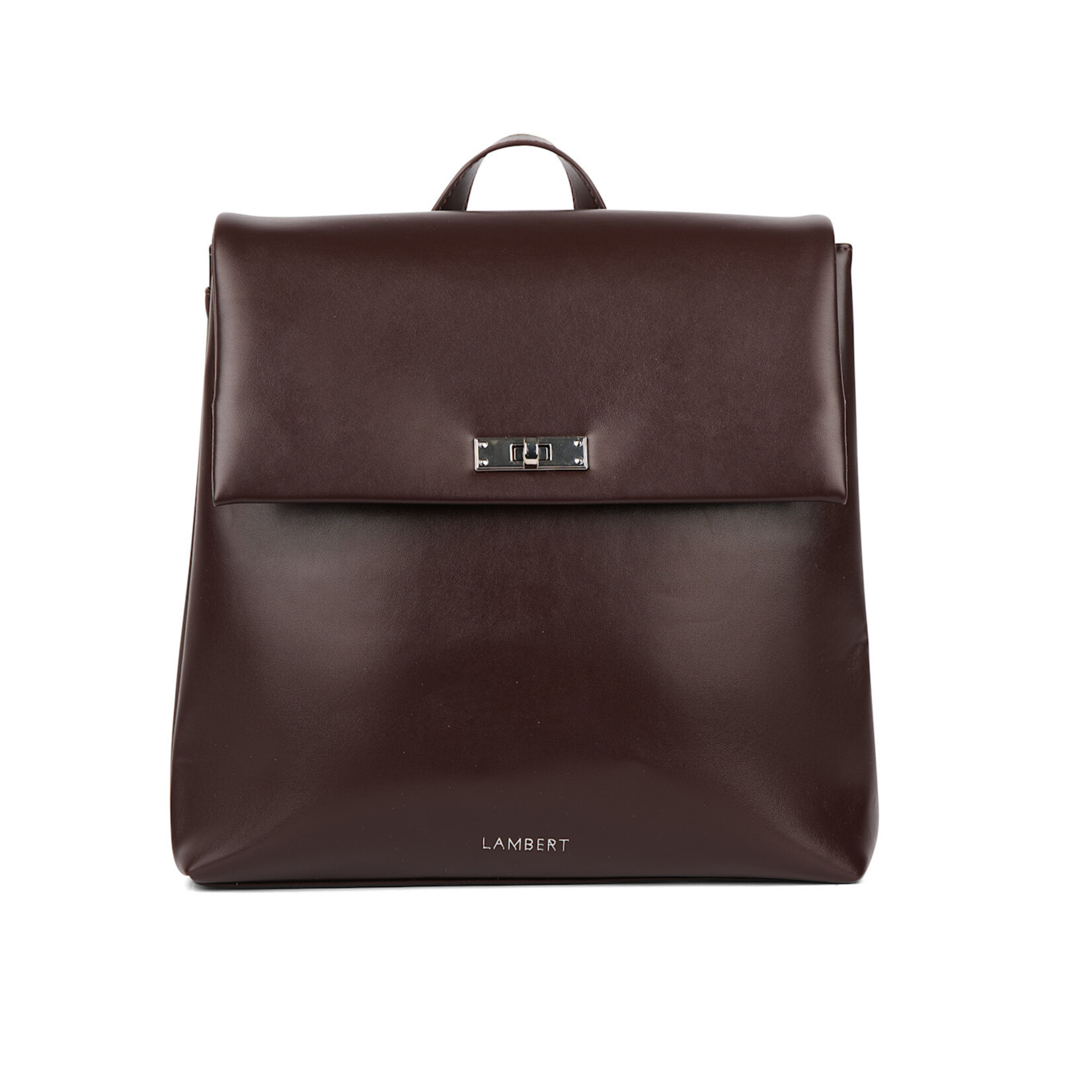 Lambert Le Polly - Sac à dos en cuir vegan lustré - Bark