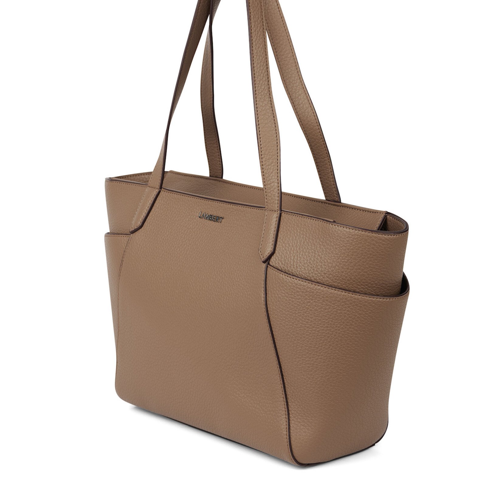 Lambert Le Opale - Sac fourre-tout en cuir vegan - Taupe