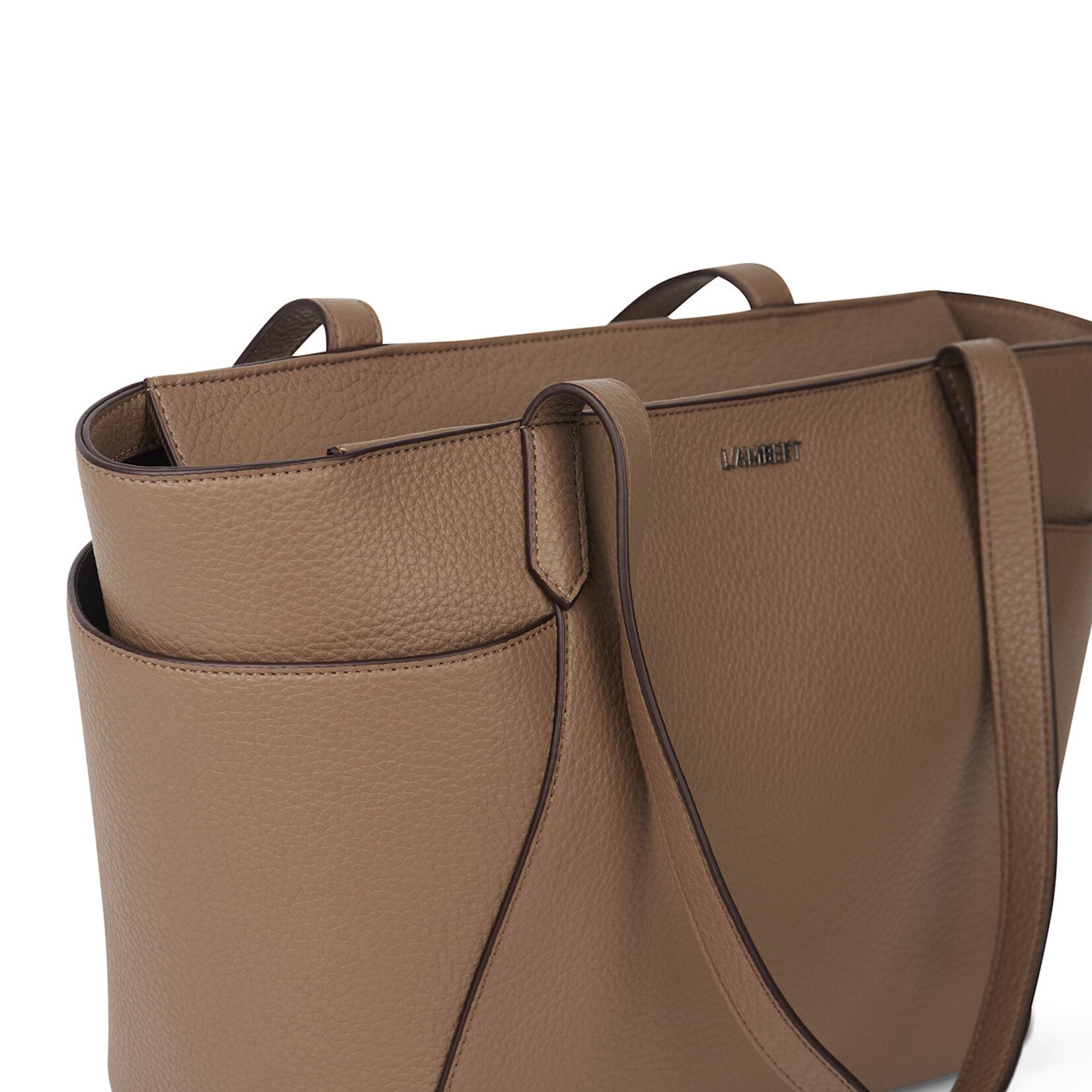 Lambert Le Opale - Sac fourre-tout en cuir vegan - Taupe